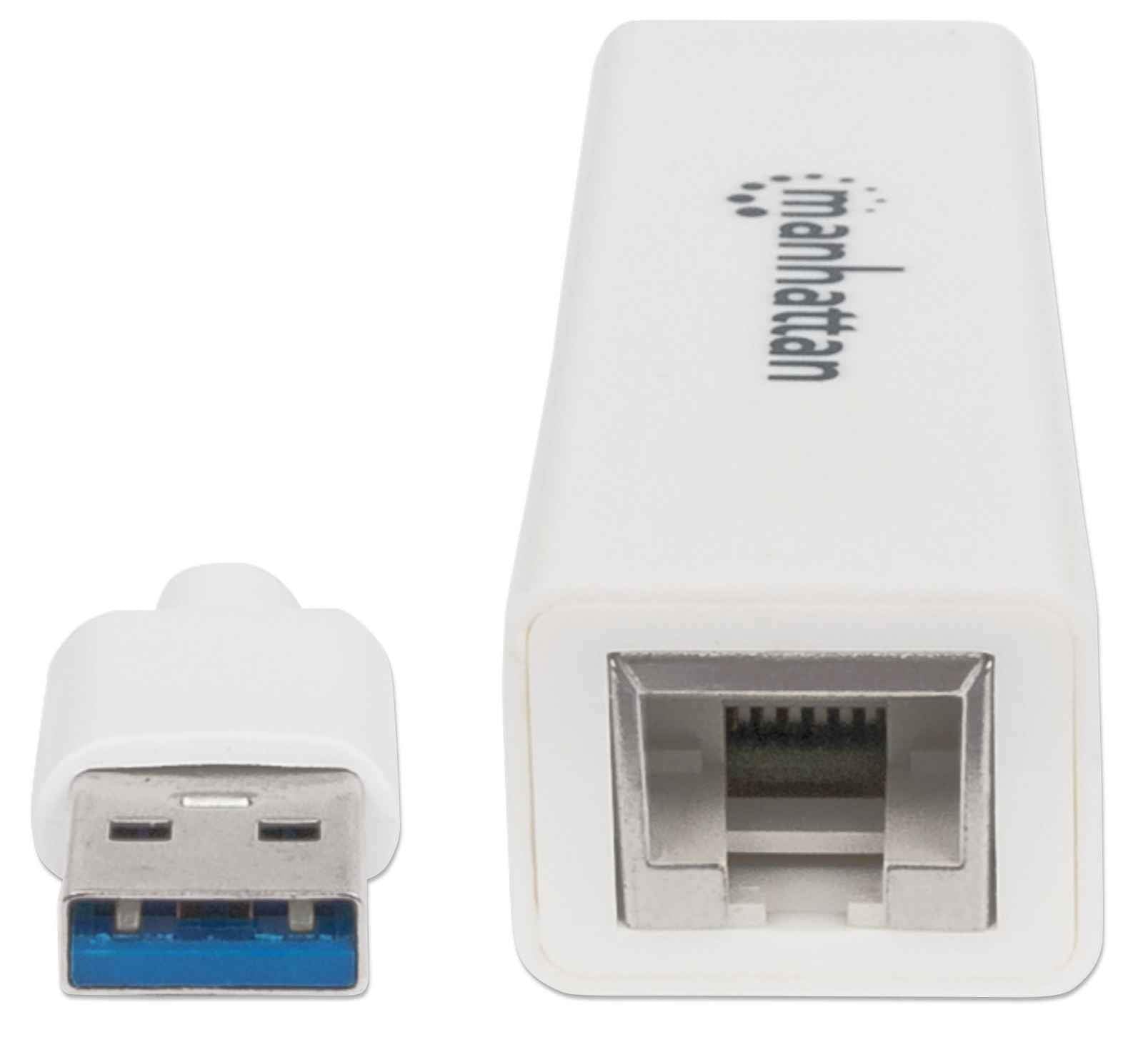 Manhattan Usb 3.0 Gigabit Ethernet Adapter (506847)