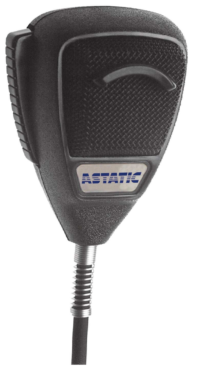 Astatic 631L Noise Canceling Omnidirectional Dynamic Palmheld Microphone With Talk Switch