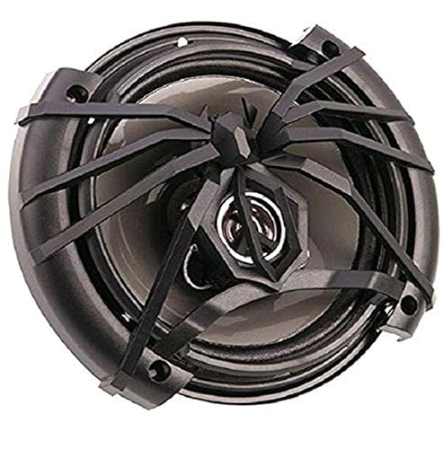 Soundstream Af.653 Arachnid Full Range 6.5'' 3 Way 300W Speakers,Black And Silver