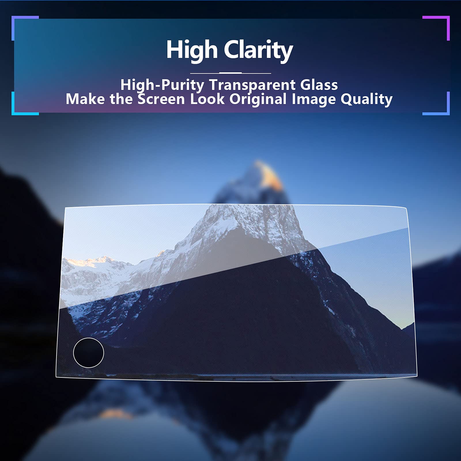 Sxcy For 2021 2022 2023 Honda Ridgeline Screen Protector 8 Inch 2023 Ridgeline Navigation Screen Protector 2021 2023 Ridgeline Accessories 9H Hd