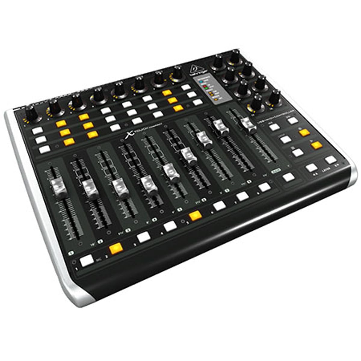 Behringer X-TOUCH COMPACT Universal USB/MIDI Controller with 9 Touch-Sensitive Motor Faders