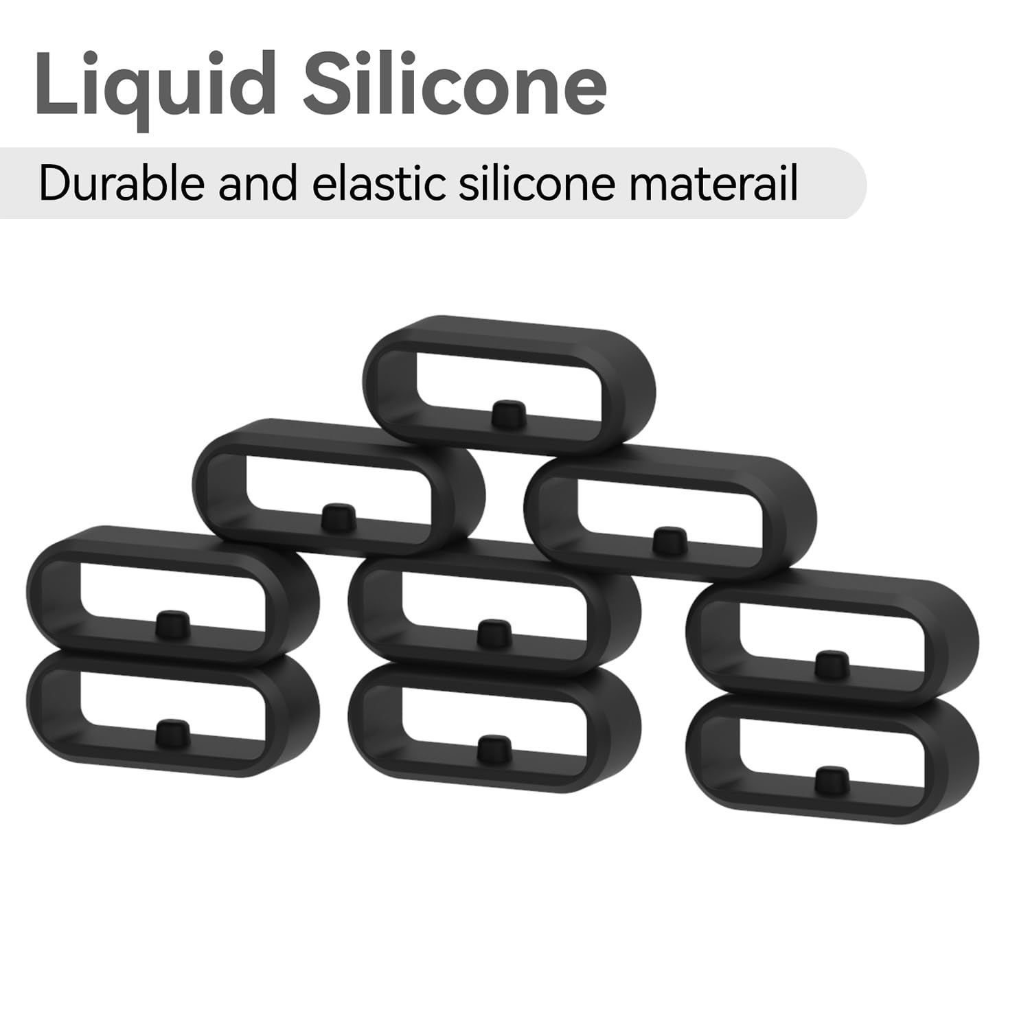 Band Keeper Compatible With Disney Magic Band/Magic Band 2.0/Magic Band+, Silicone Fastener Rings Security Loop/Holder/Retainer