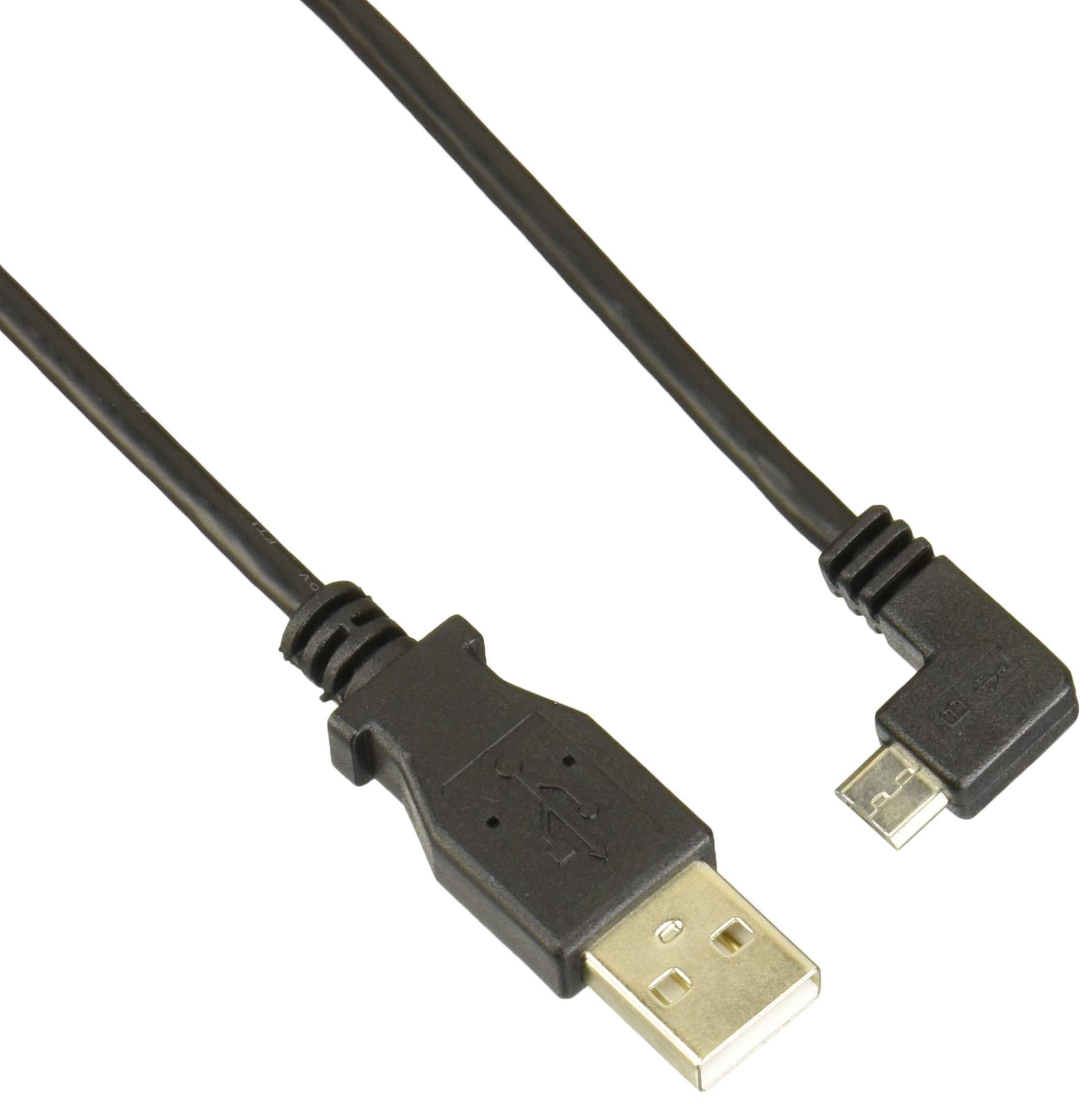 Startech.Com 1M 3 Ft Micro Usb Charge And Sync Cable   Right Angle Micro Usb   M/M   Usb To Micro Usb Charging Cable   30/24 Awg