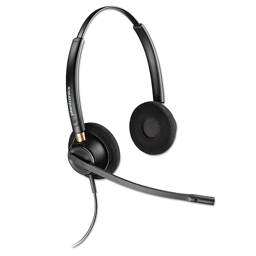 Plantronics 89434 01 Wired Headset, Black