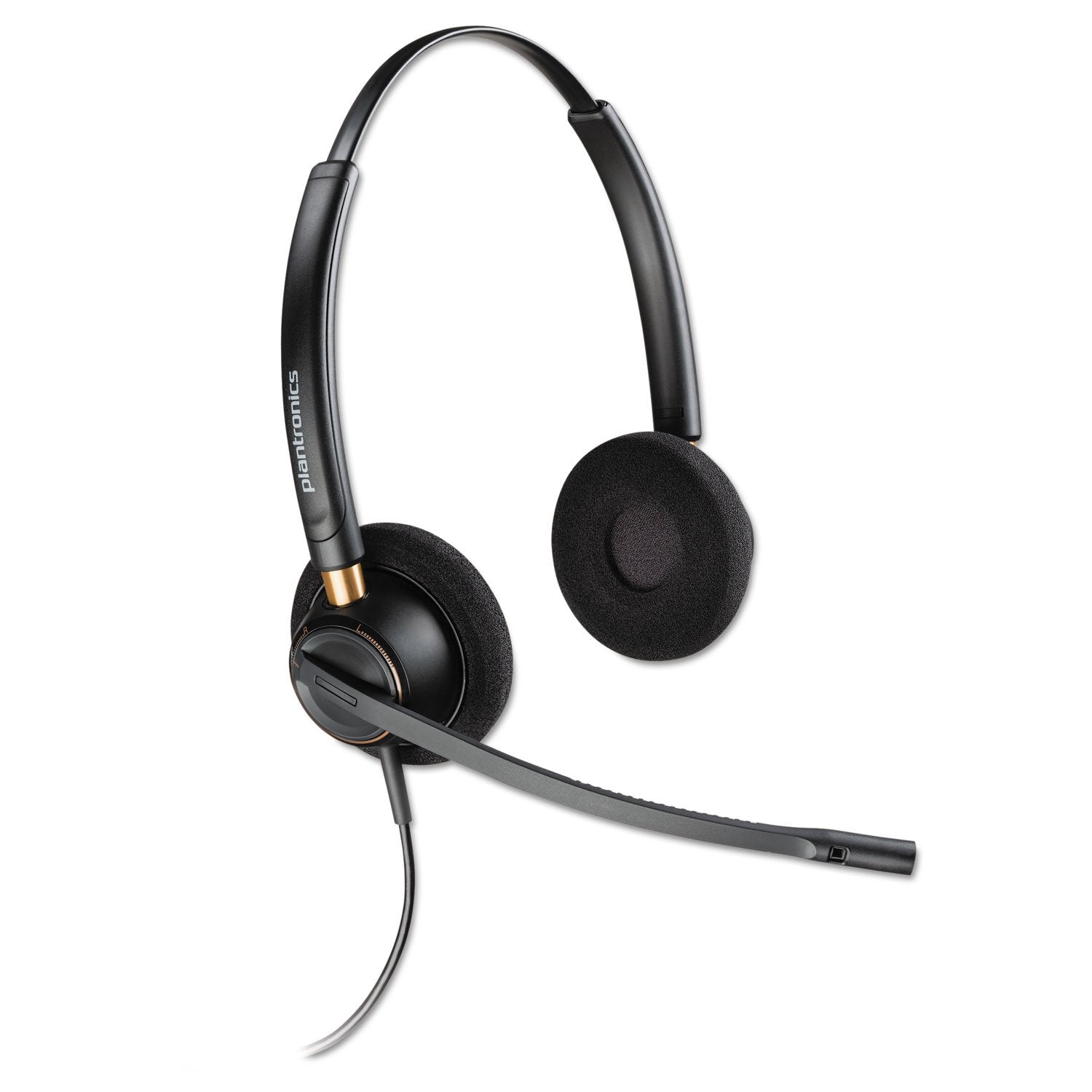 Plantronics 89434 01 Wired Headset, Black