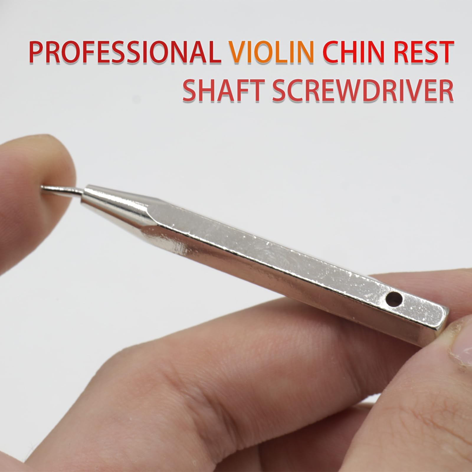 Cheerock Professional Violin Chin Rest Shaft Screwdriver, Violin Chinrest Installation Adjustment Tool, Easily Secure Replace Vi