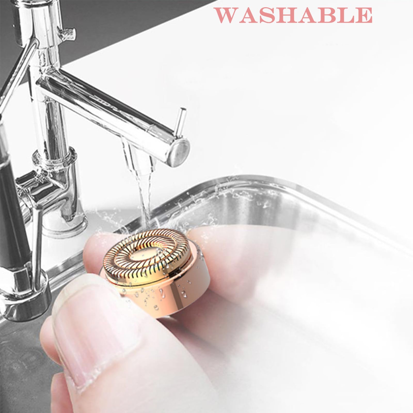 Replacement Heads For Flawless Facial Hair Remover Generation 2, 4Pcs Heads Gen 2 For Flawless Finishing Touch Hair Removal Tool