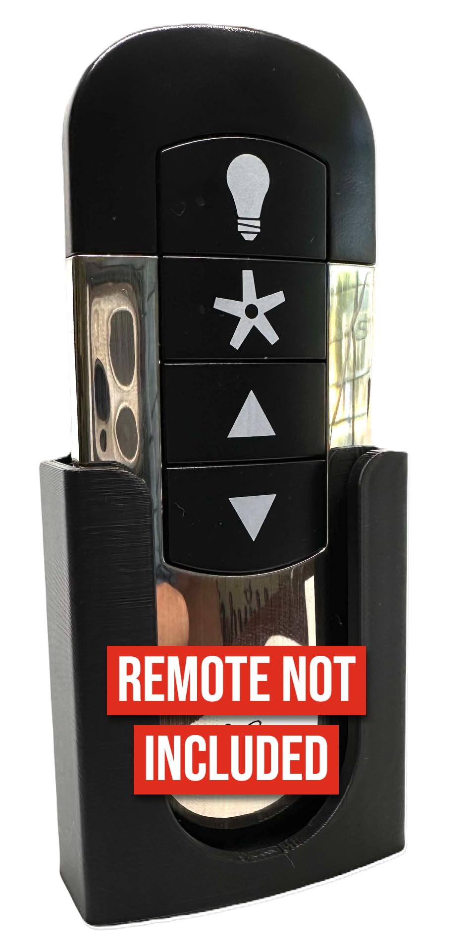 Generic Wall & Upright Mount For Hunter Ceiling Fans, Black