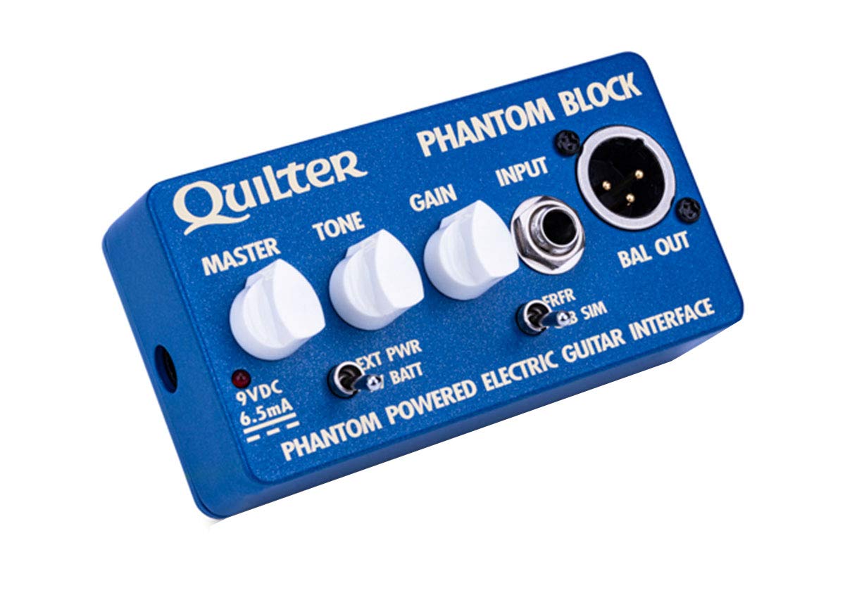 Quilter Labs Phantom Block Phantom Powered Electric Guitar Interface ...