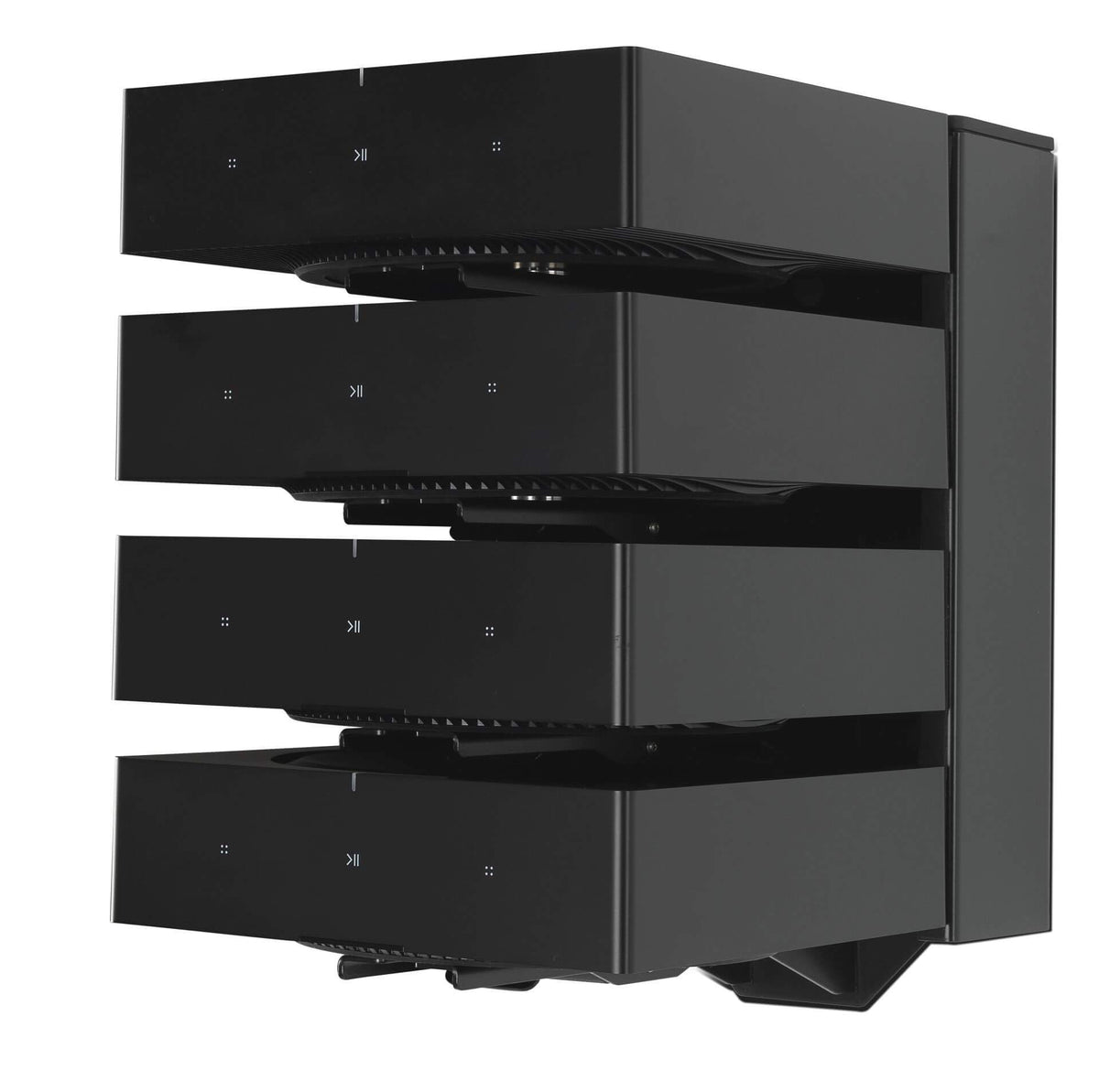 Flexson Dock For 4 Sonos Amps   Black