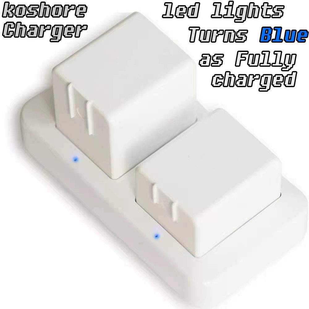 Koshore Charging Station For Arlo Charger For Arlo Batteries Rechargeable For Arlo Pro/Arlo Pro 2/Arlo Go/Arlo Light Vma4410 /Al