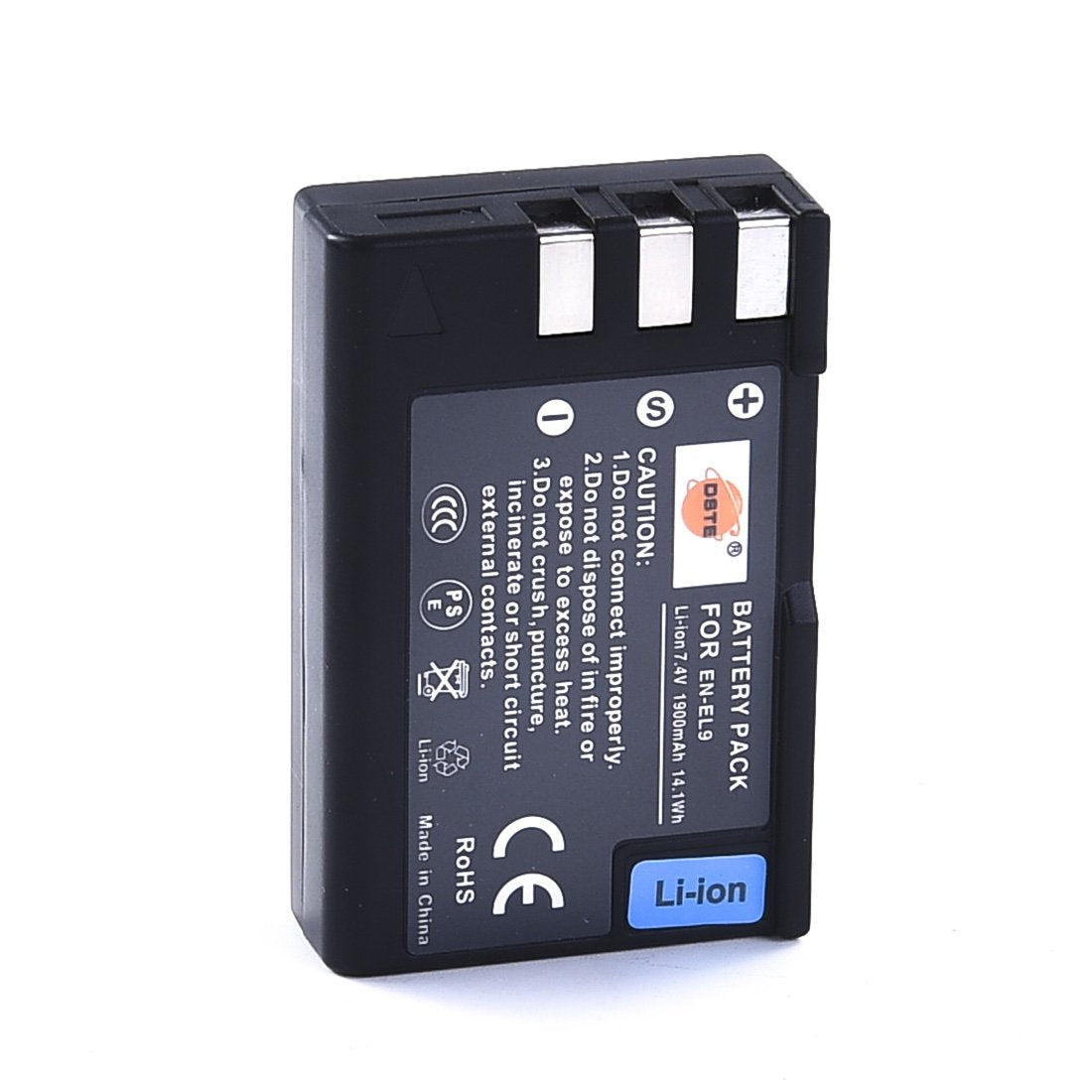 Dste    2X En El9 Rechargeable Li Ion Battery For Nikon D40 D40X D60 D3000 D5000 Digital Camera As Enel9 En El9A