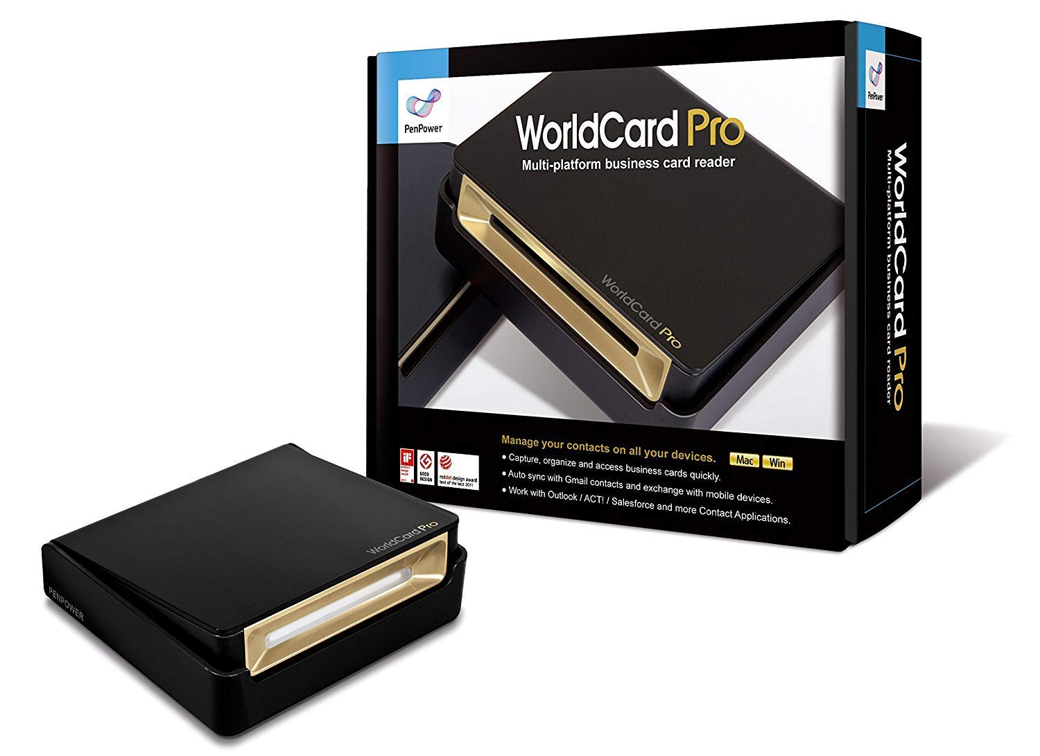 Penpower Worldcard Pro Business Card Scanner (Win/Mac)