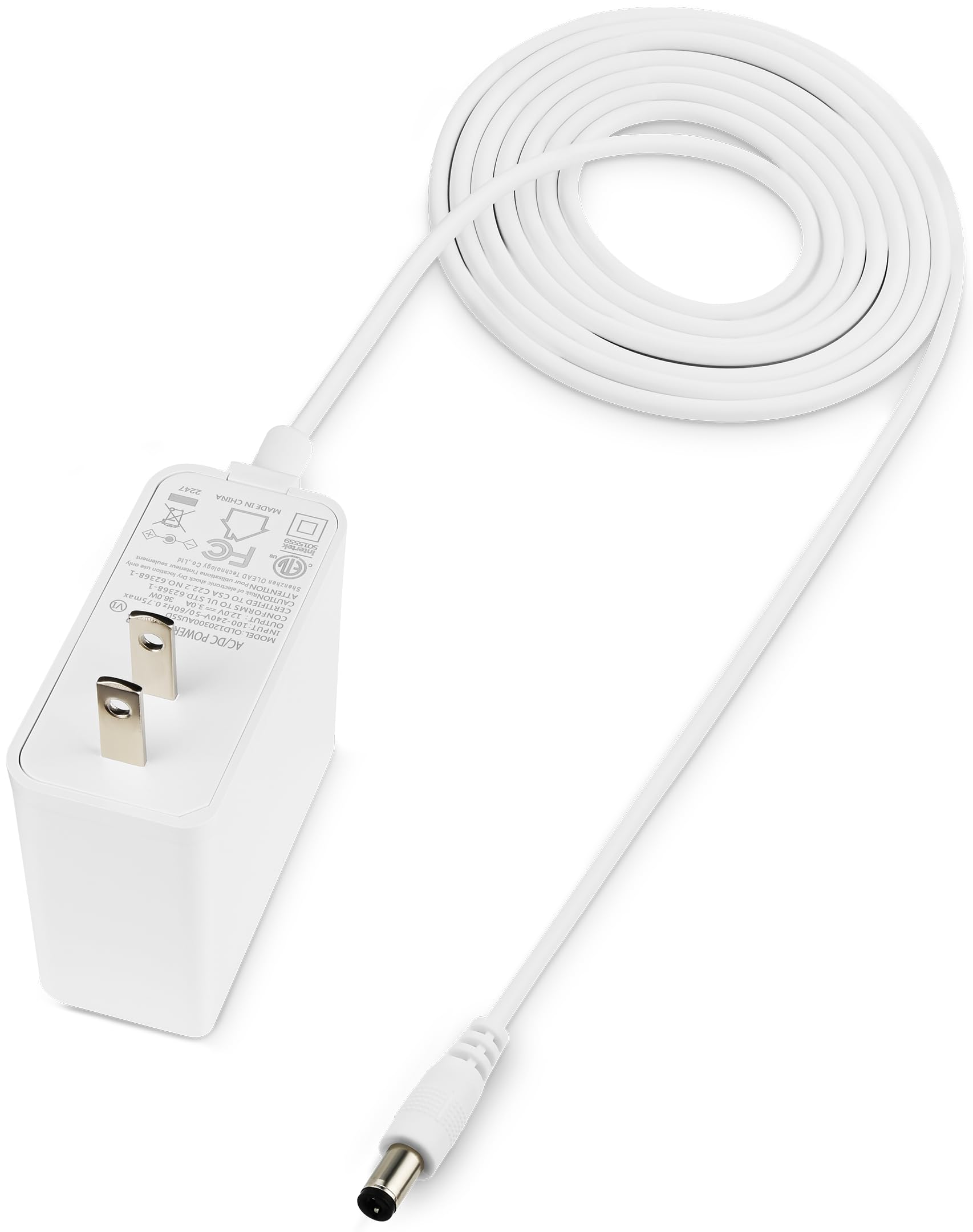 Vebner Power Cord Adapter Compatible With Netgear Orbi Wifi Mesh Systems
