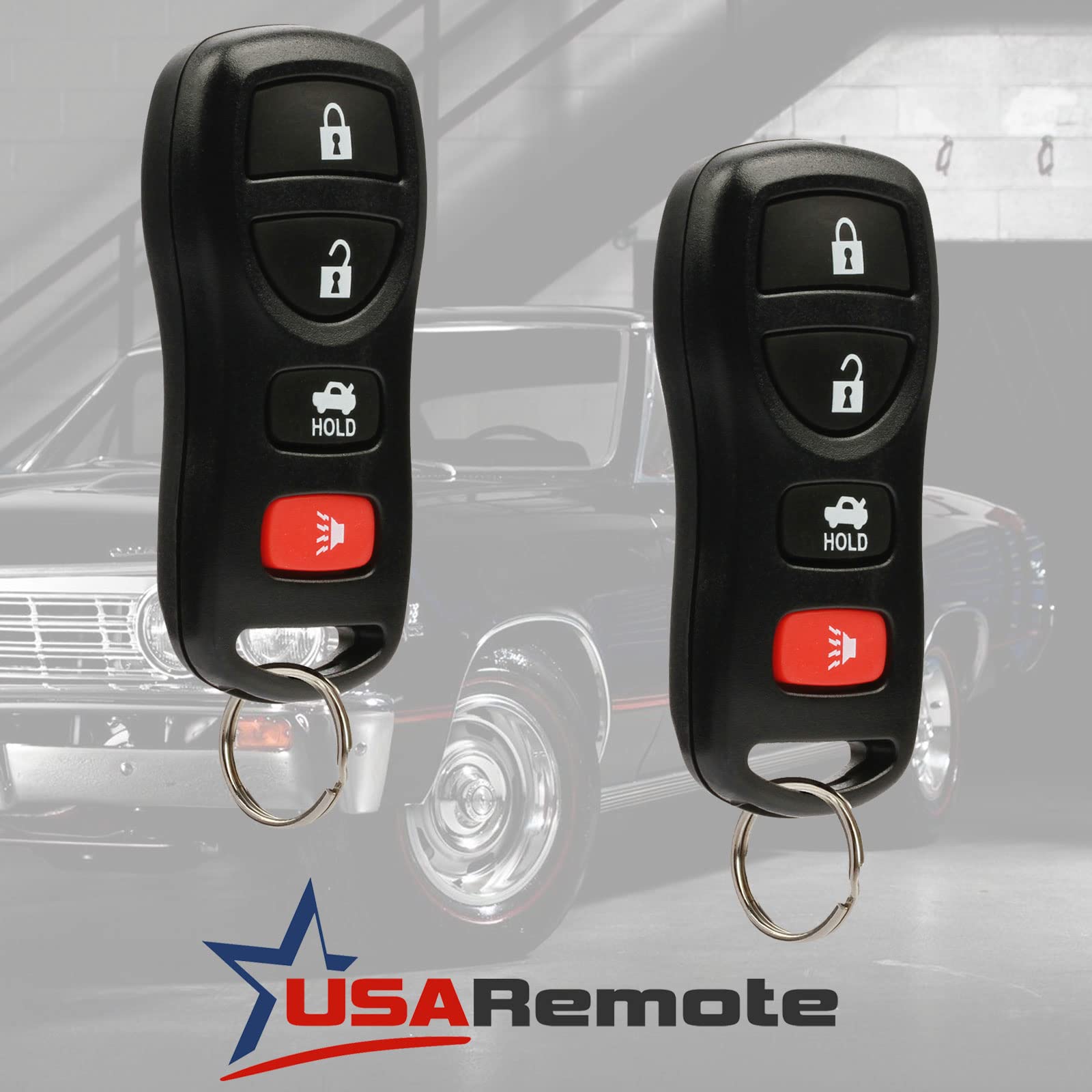 2X Usaremote Keyless Entry Remote Key Fob 4Btn For I35 G35 350Z Altima Maxima Sentra