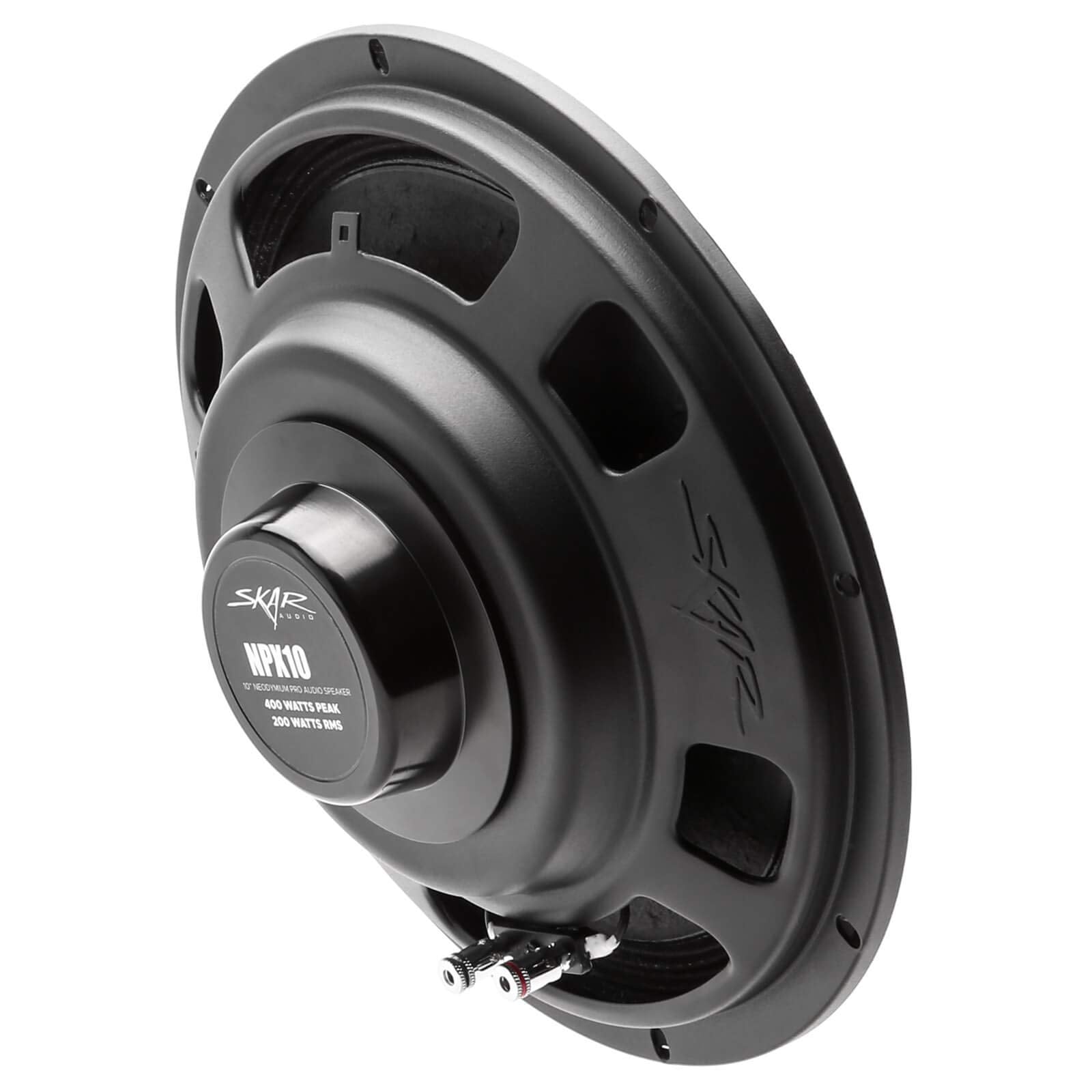 Skar Audio Npx10-8 10 400 Watt 8-Ohm Neodymium Pro Audio Mid-Range Loudspeaker, Each