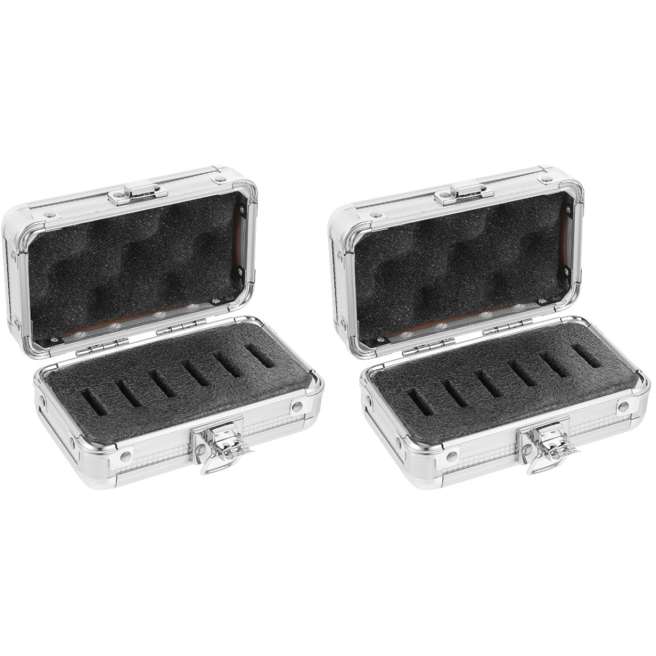 Hemobllo Telescope Filter Storage Case - 2 Pcs Filter Storage Box Small Aluminum Alloy Filter Case Eyepiece Filter Organizer Tel