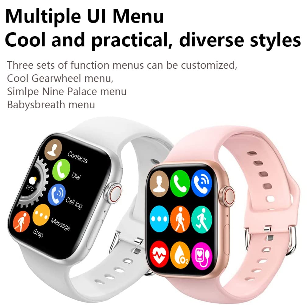 321Ou Smart Watch For Men Women Compatible Android Phones, Bluetooth Smartwatch 2.09 Touchscreen Fiteness Tracker With Sport Mod