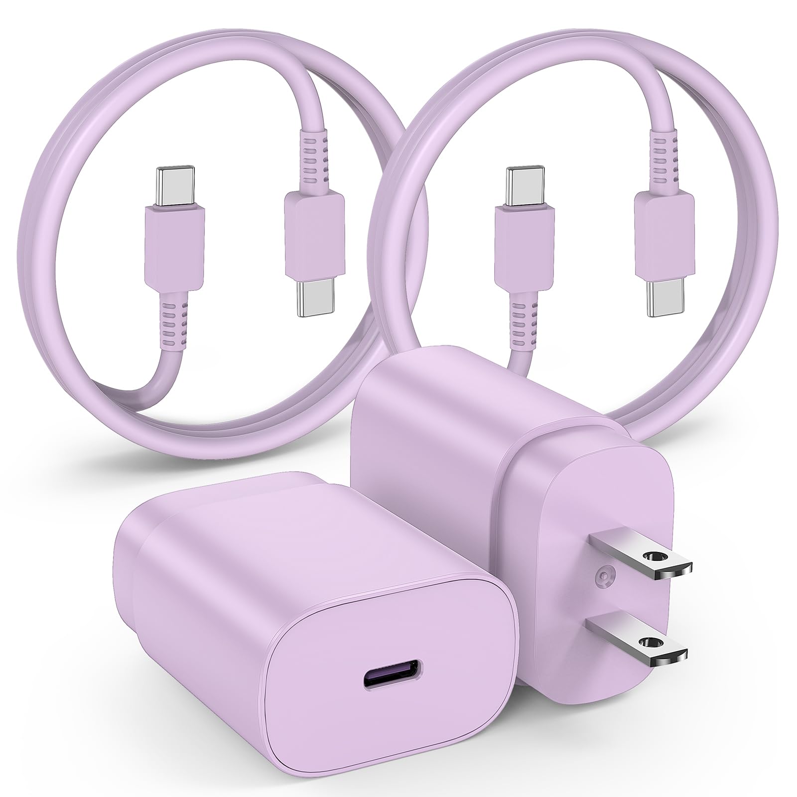 For Samsung Galaxy Super Fast Charging Cord Type C Charger, 25W Android Phone Charger Block &3Ft Usbc To Usb C Cable For Galaxy