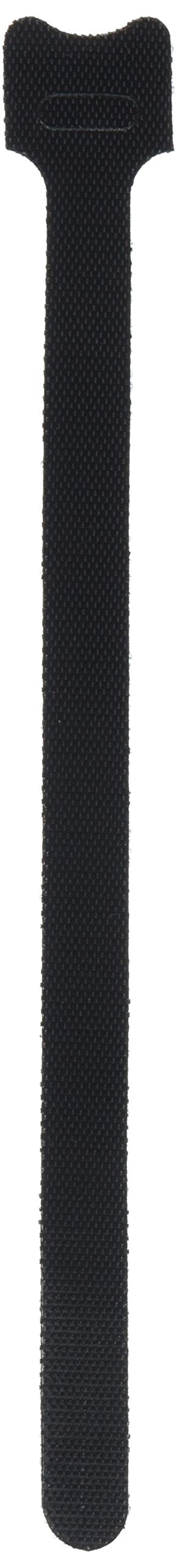 Bluedot Trading Self Gripping .5 X 8 Inch Cable Tie Straps, Quantity 100, Black