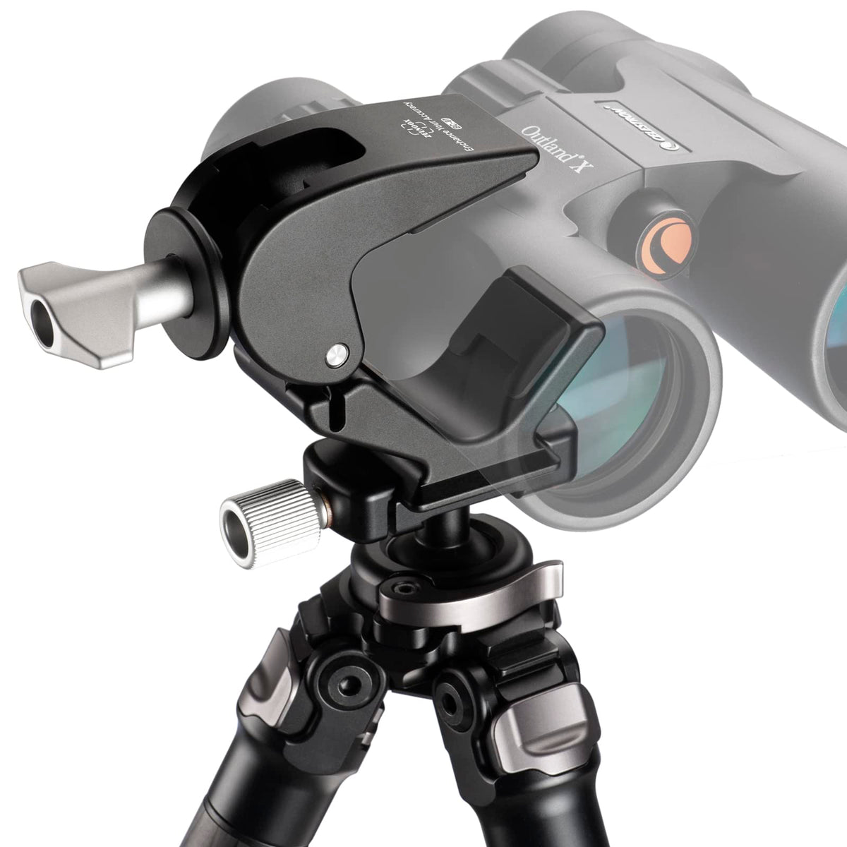 Binocular Tripod Mount Adapter,1/4'' 3/8'' Screw And Arca Quick Release Binocular Tripod Mount,Compatiable With Vortex Zeiss Nik