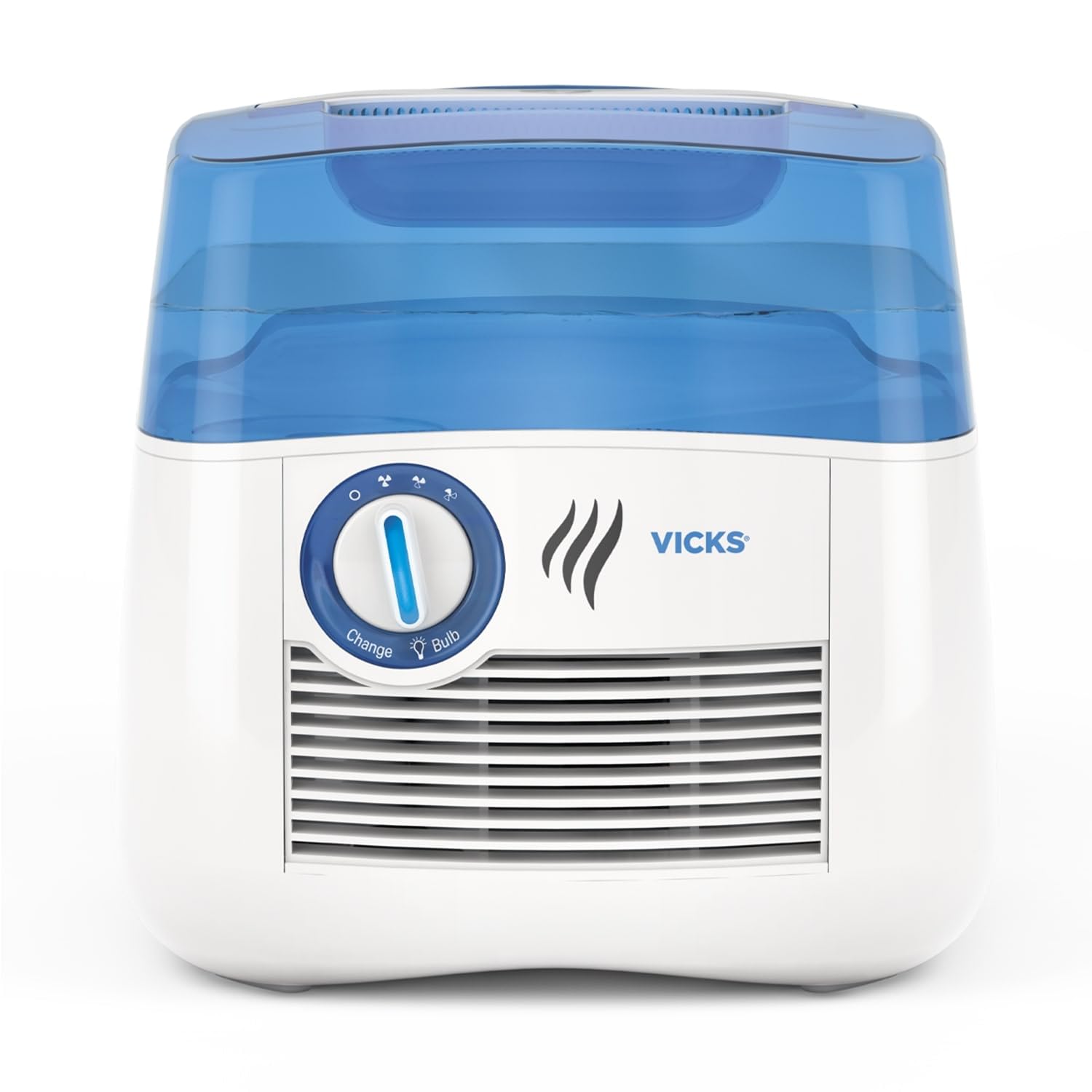 Vicks Cool Mist Humidifier With Uv Light. Evaporative Humidifier Auto Adjusts To Room Humidity Without Over Humidification. For