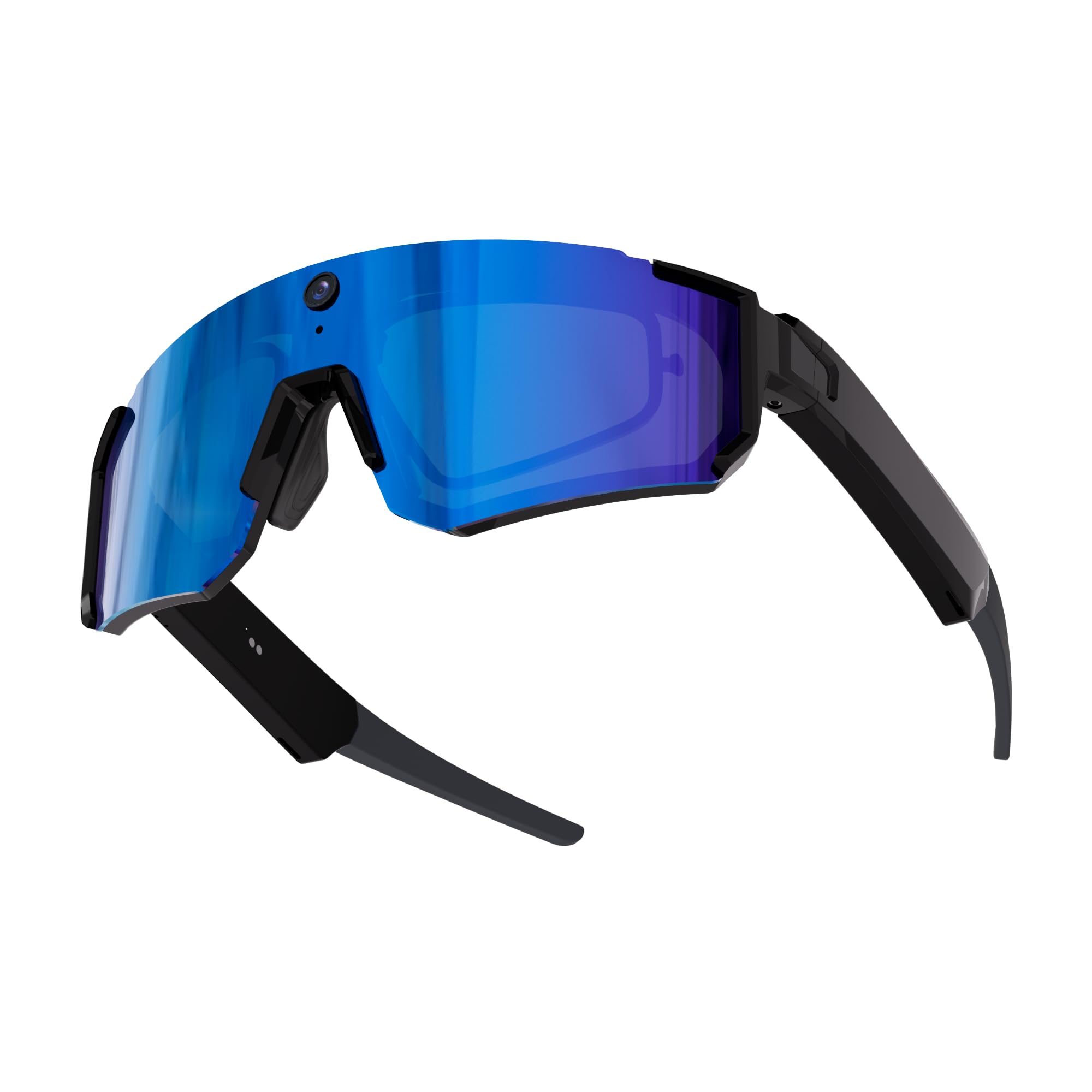 AI Smart Sport Sunglasses with Anti-shake HD 8MP Camera,1200P Video Recording,Real-Time Translation,Voice Assistant,Open-Ear Aud