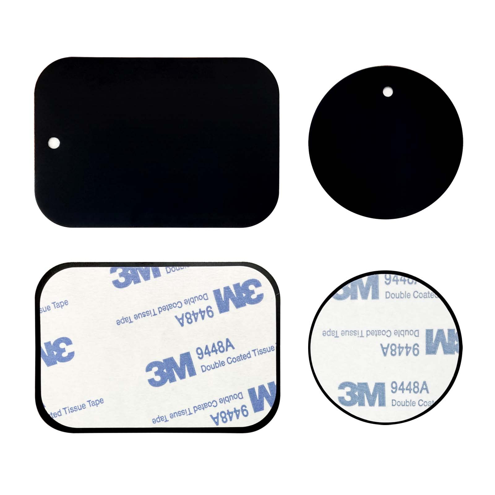 Dstelin Smartphones Metal Plate 12 Pack For Phone Car Mount Holder Cradle With 3M Adhesive (Compatible With Magnetic Mounts)   6