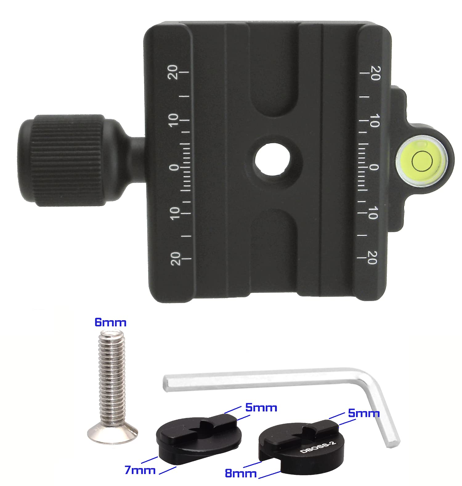 Desmond Dac 60 + Boss Tripod Ball Head Conversion Kit 60Mm Arca/Rrs Compatible Qr Clamp