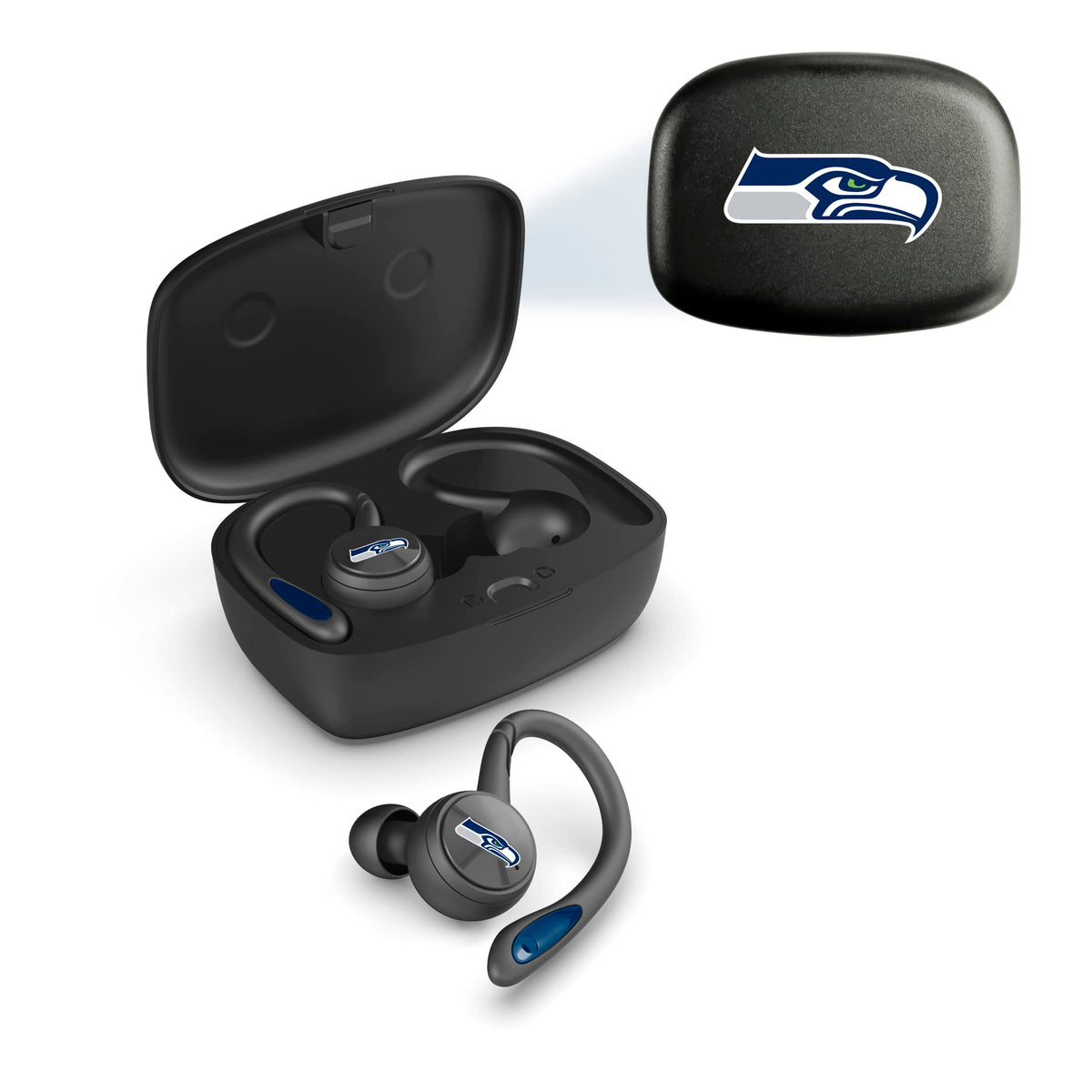 Soar Nfl Sport True Wireless Earbuds, Seattle Seahawks