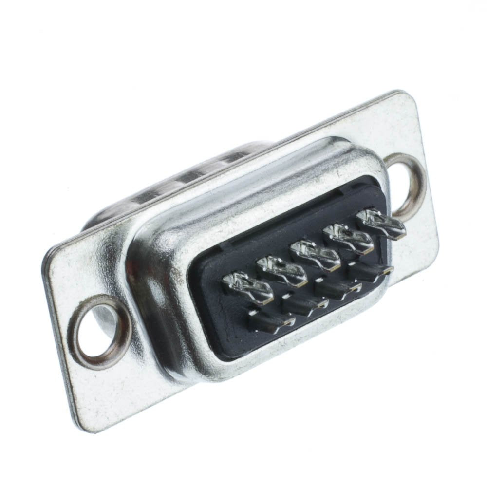 Cablewholesale Db9 Male D Sub Connector, Solder Type