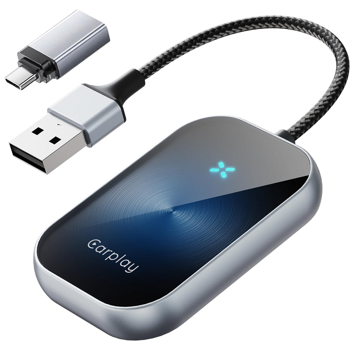 Wireless Carplay And Android Auto Adapter: Easy To Upgrade Factory Wired Carplay To Wireless   Mini Apple Car Play Dongle For Ip