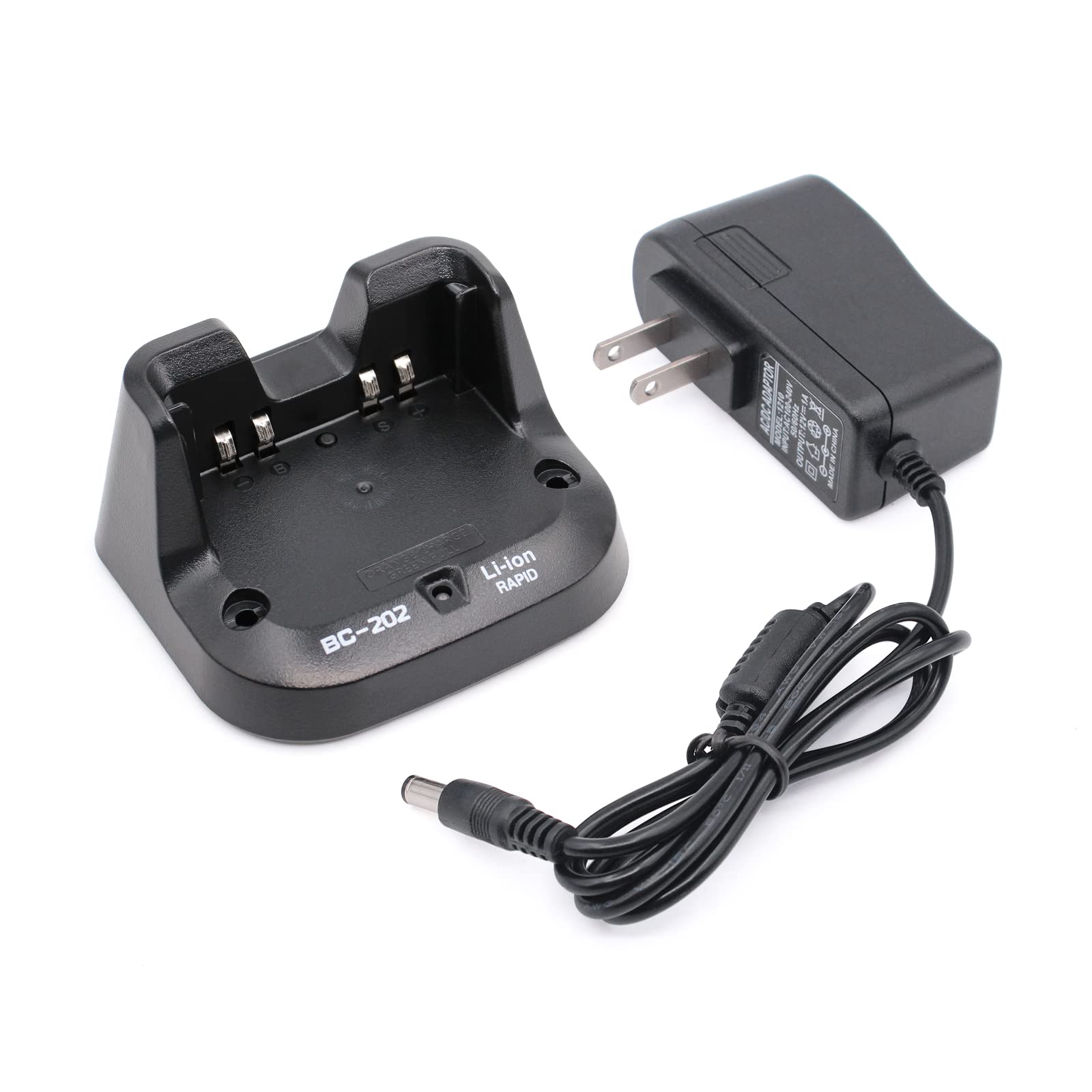 Replace Bc 202 Rapid Charger Compatible For Icom Id 31A Id 31E Id 51A Id 51E Id 52A Id 52E Radio Icom Bp 307 Bp 272 Bp 272Li Bp 