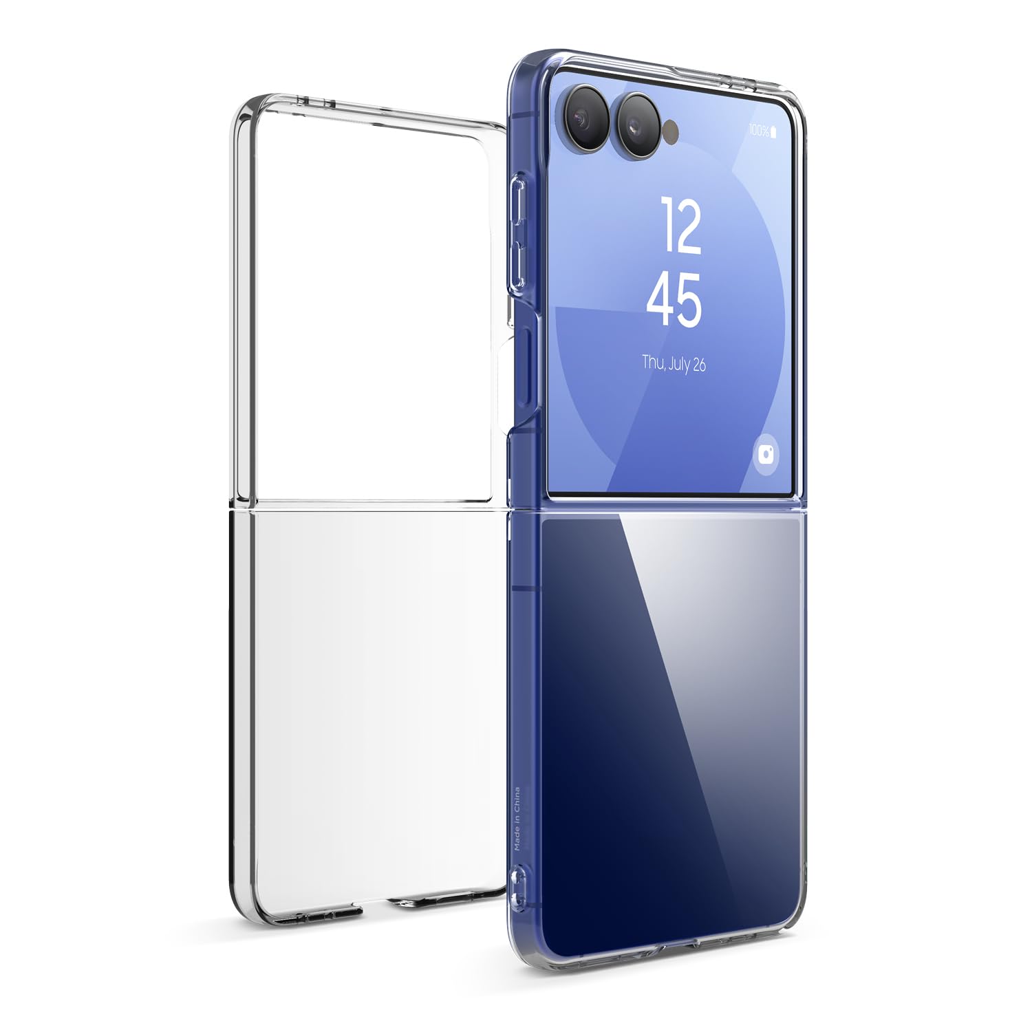 elago Clear Case Compatible with Samsung Galaxy Z Flip 7 Case - Precise Camera Cutouts, Sleek and Light Design, Protective Cover