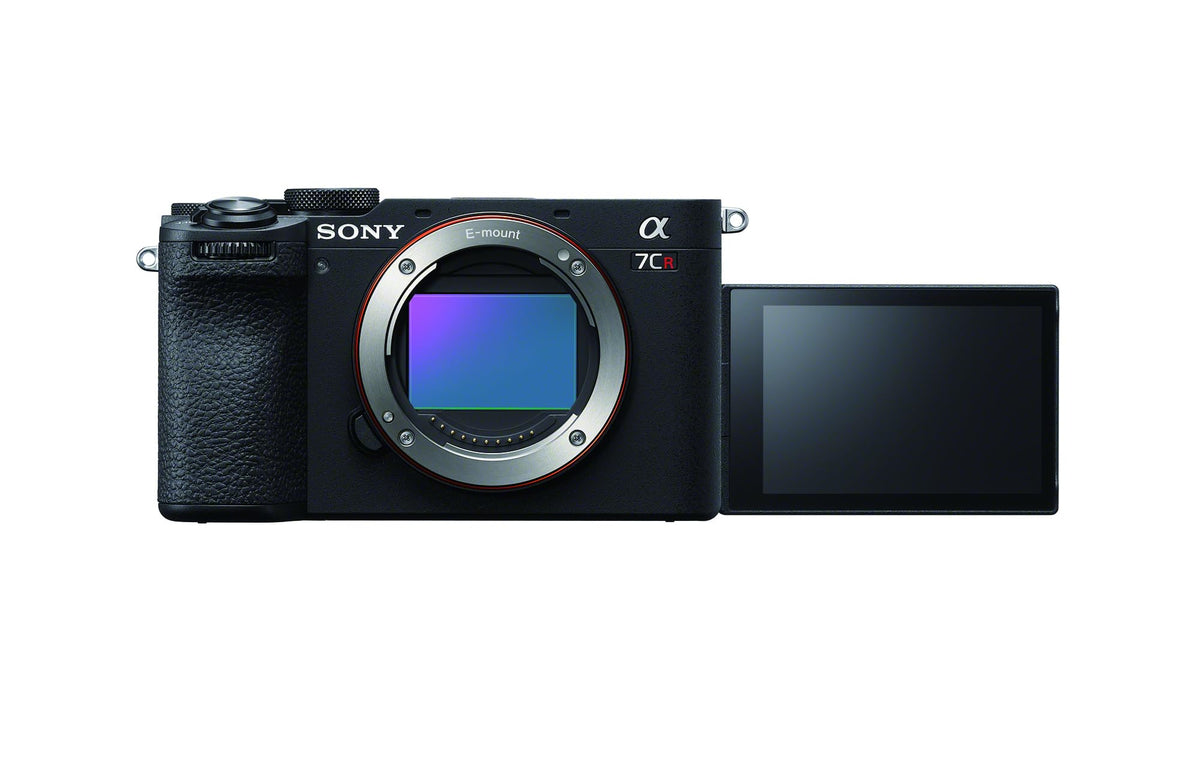 Sony Alpha 7CR Full Frame Interchangeable Lens Hybrid Camera   Black