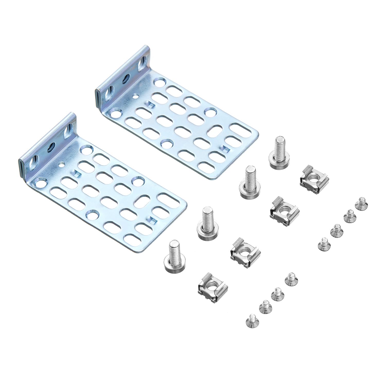 Phyinlan 1U Rack Mount Kit For Cisco Switches Rack Ears For Catalyst 3750/3750G/3750V2 Series And 2960 Series