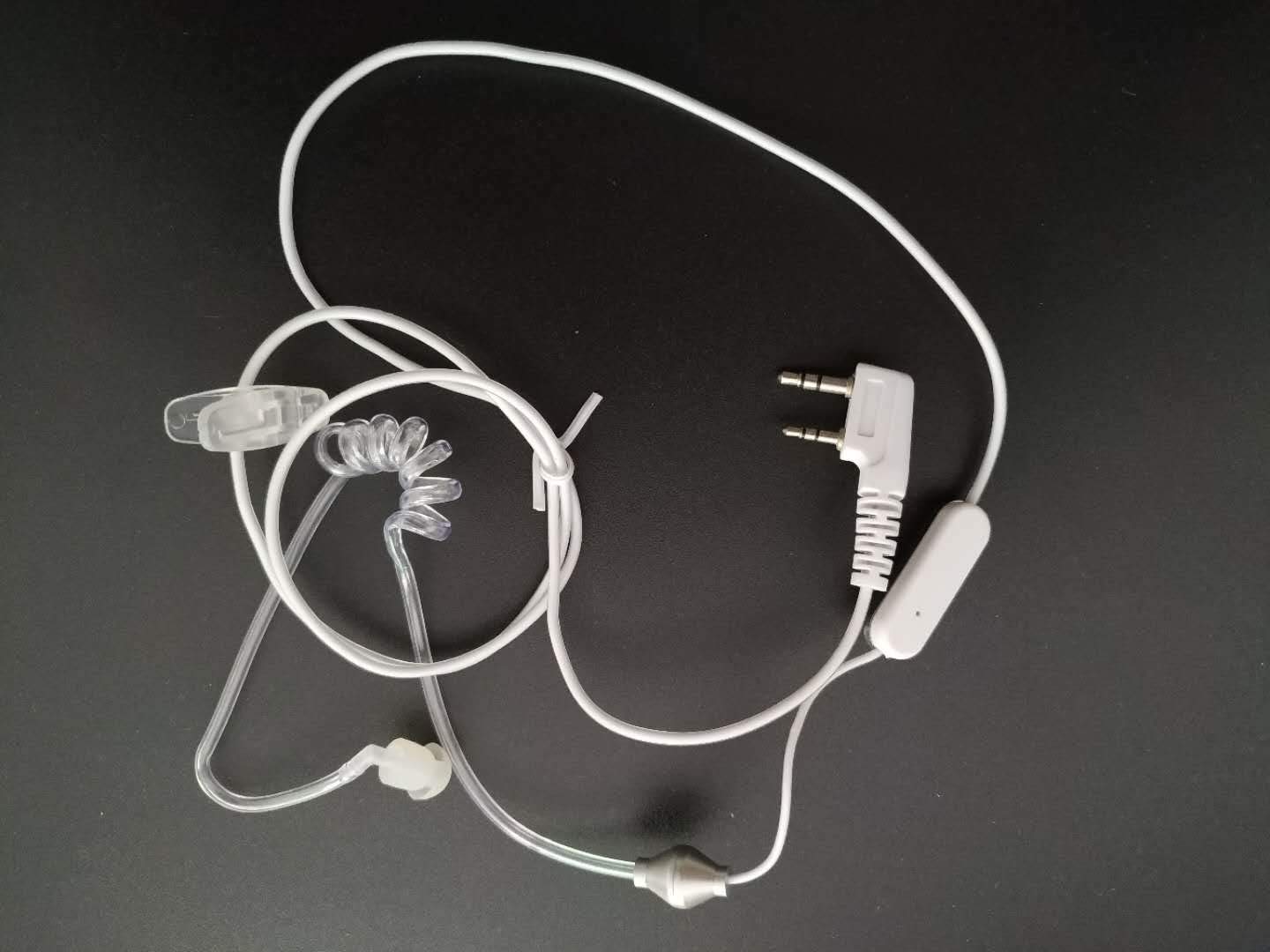 Bftech 2 Pin White Air Acoustic Tube Radio Headset Earpiece For Kenwood Puxing Baofeng Uv 5R 888S 2 Way Radio