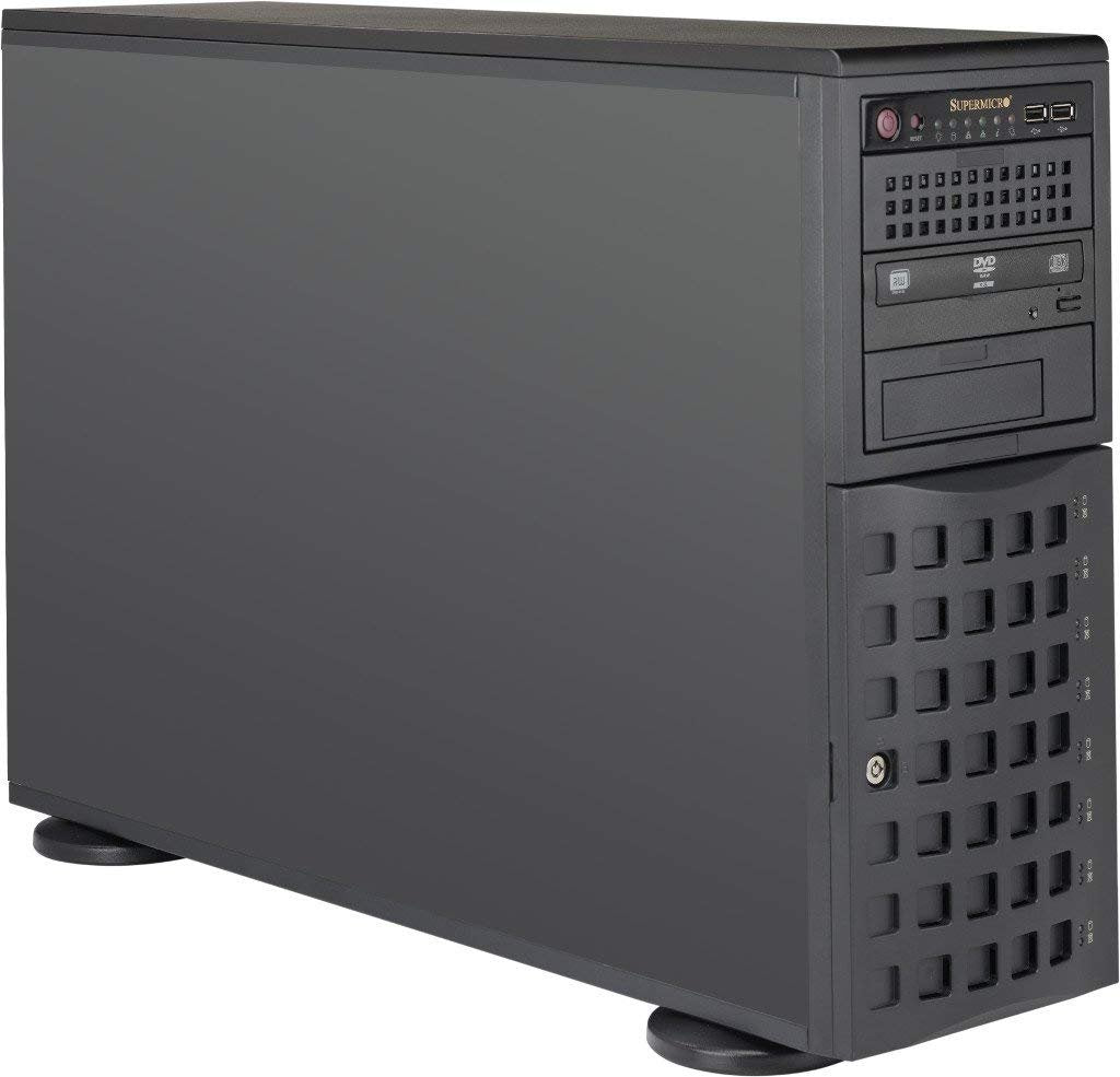 Supermicro Cse 813Mftqc R407Cb 400 W Rack Mountable Chassis, 1U, Atx, Sata/Sas   Black