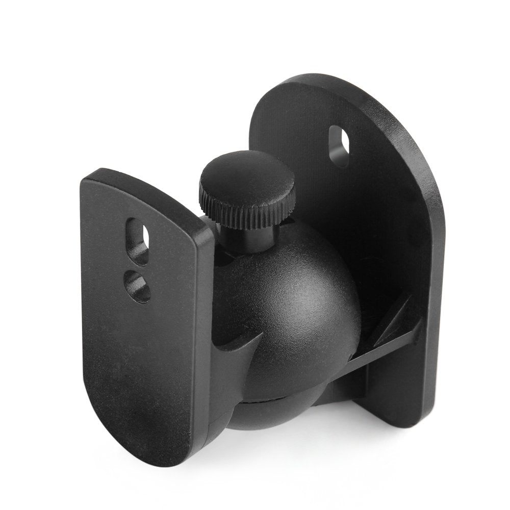 Tnp Universal Satellite Speaker Wall Mount Bracket Ceiling Mount Clamp With Adjustable Swivel And Tilt Angle Rotation For Surrou