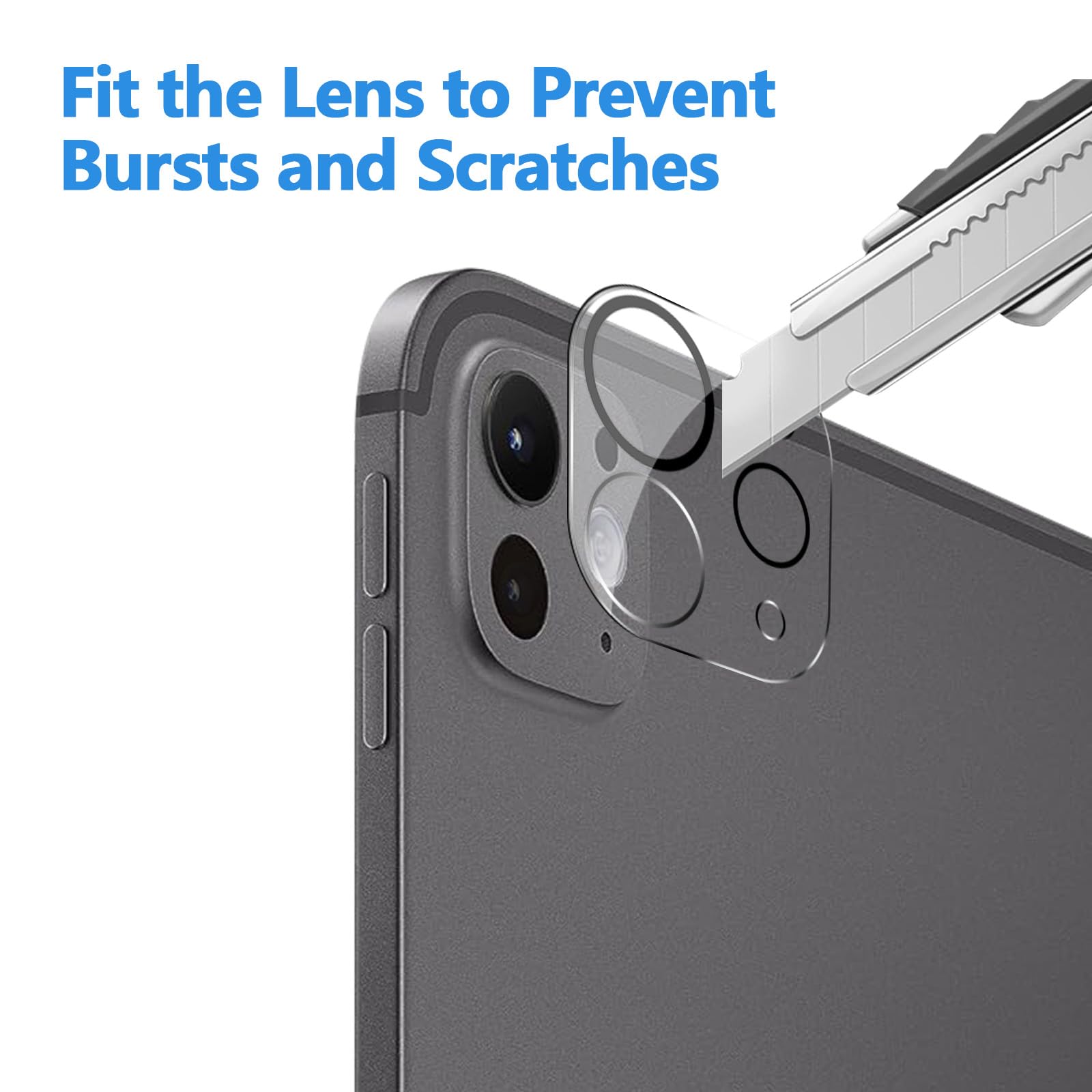 Avakot 2 Pack Screen Protector For Ipad Pro 11 Inch 2024 5Th Generation With 2 Pack Camera Lens Protector, Hd Clear Tempered Gla