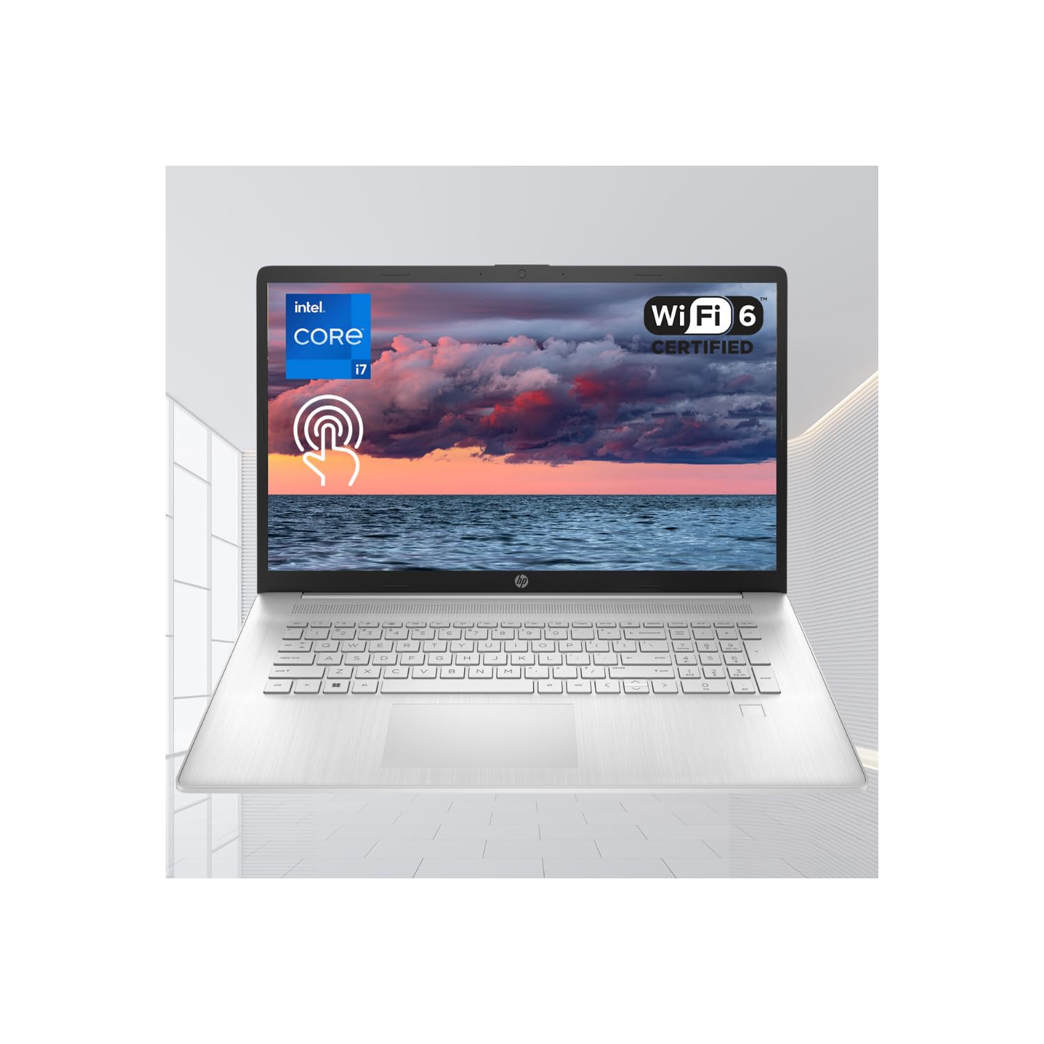Hp 2023 Newest Notebook Laptop, 17.3'' Hd+ Touchscreen, 13Th Gen Intel Core I7 1355U Processor, 64Gb Ram, 2Tb Pcie Ssd, Webcam,