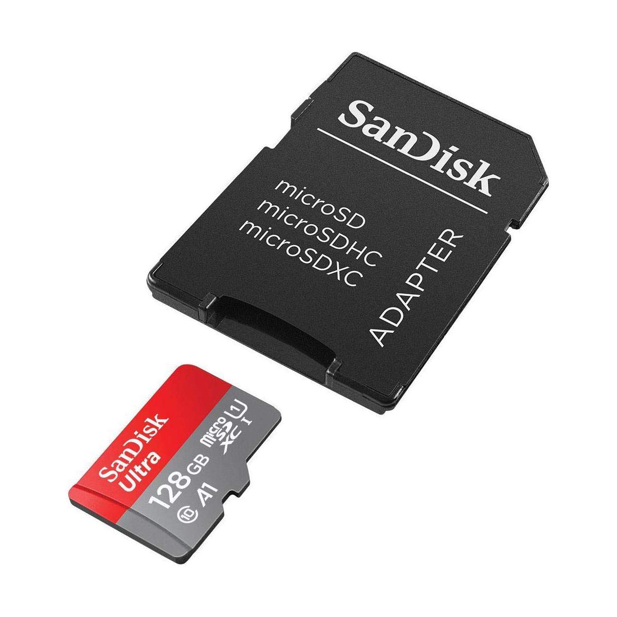 [Older Version] Sandisk 128Gb Ultra Microsdxc Uhs-I Memory Card With Adapter - 100Mb/S, C10, U1, Full Hd, A1, Micro Sd Card - Sd