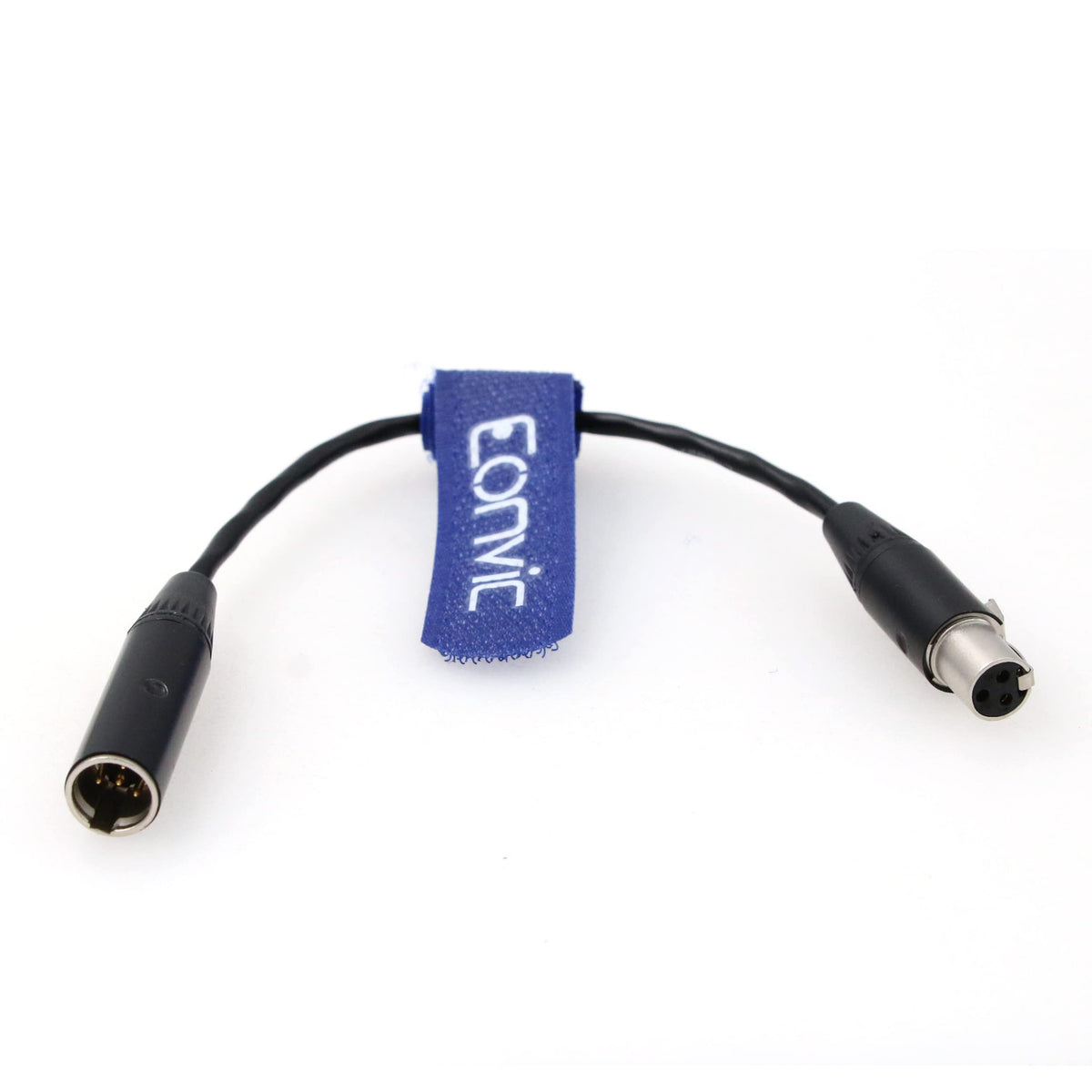 Eonvic Ta3F Mini Xlr 4Pin Ta4M To Mini 3Pin Xlr Ta3F Female Microphone Adapter Cable For Akg Bodypack Pt40, Pt60, Pt80, Shure Wl