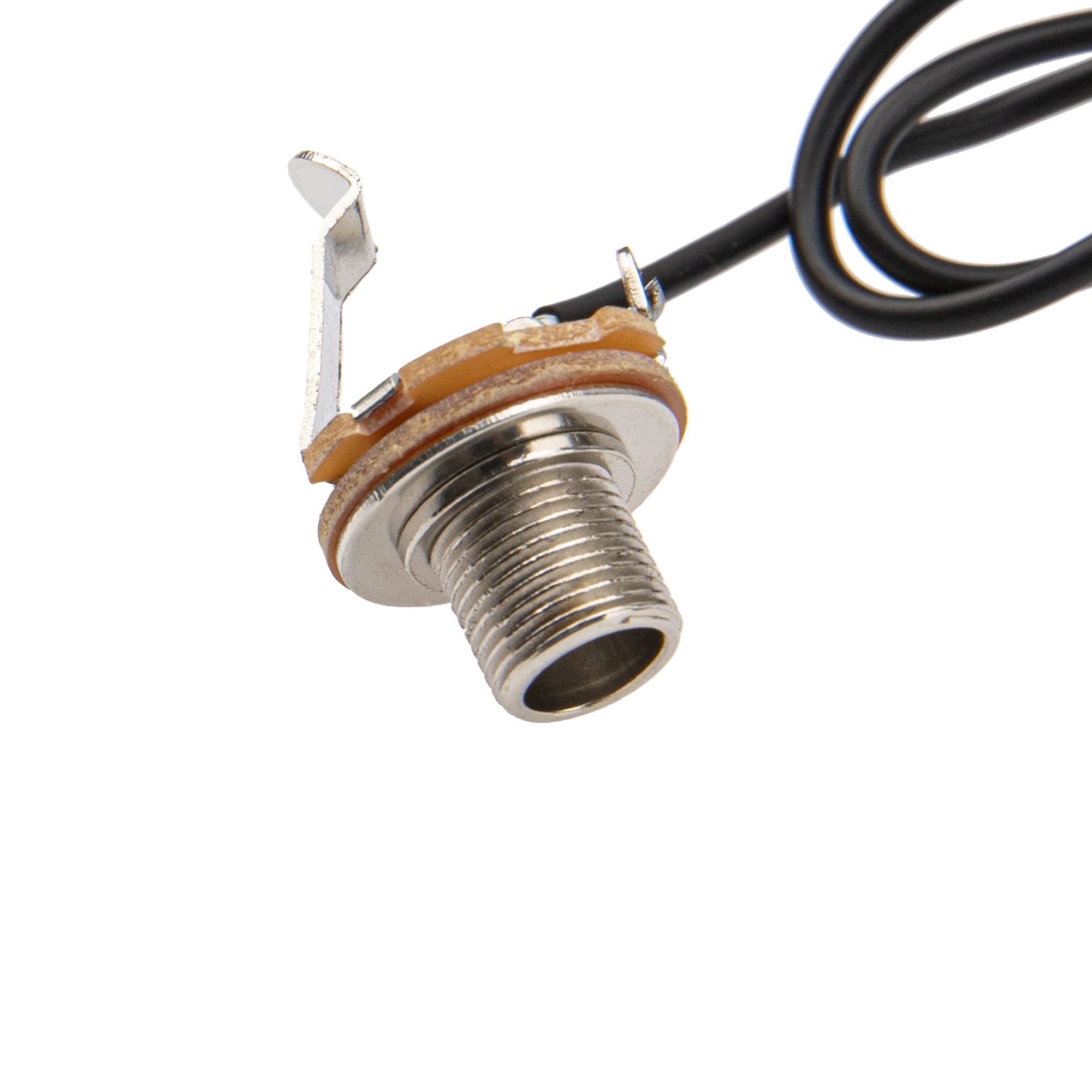 1Pack Yootones 50Mm Guitar Pickup Piezo Transducer Prewired Amplifier With 6.35Mm Output Jack Compatible With Acoustic Guitar Uk