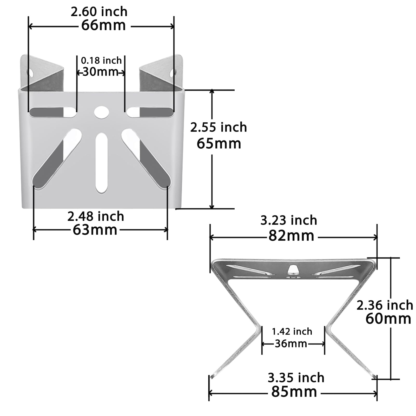 Witi Stainless Steel Exterior Outside Wall Corner Mount For Ptz Camera,Solid Holder Bracket For A Wider View Angle 270, Installi