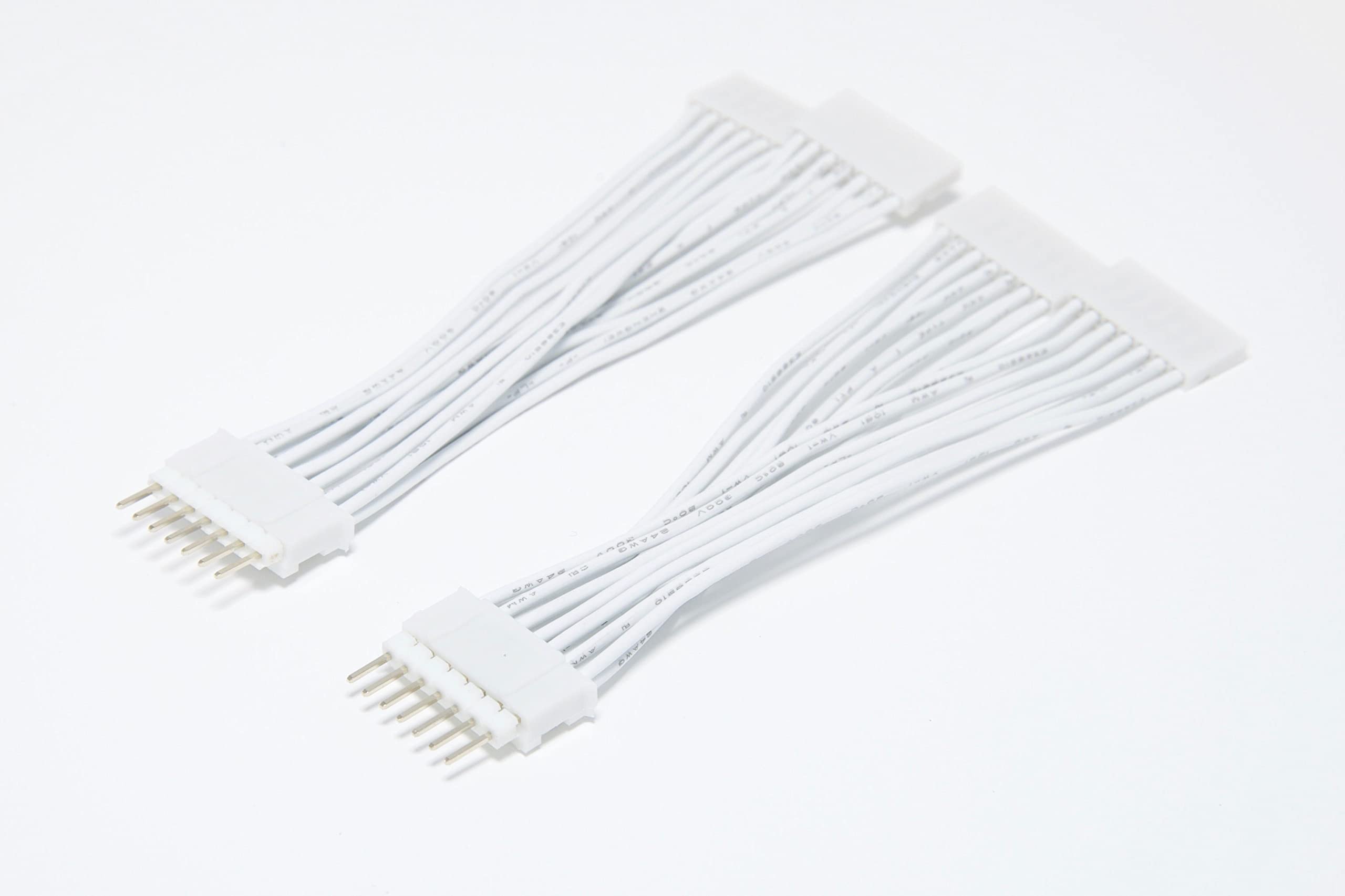 Litcessory Splitter For Cync [Formally C By Ge] Smart Light Strips (2 Pack, White)