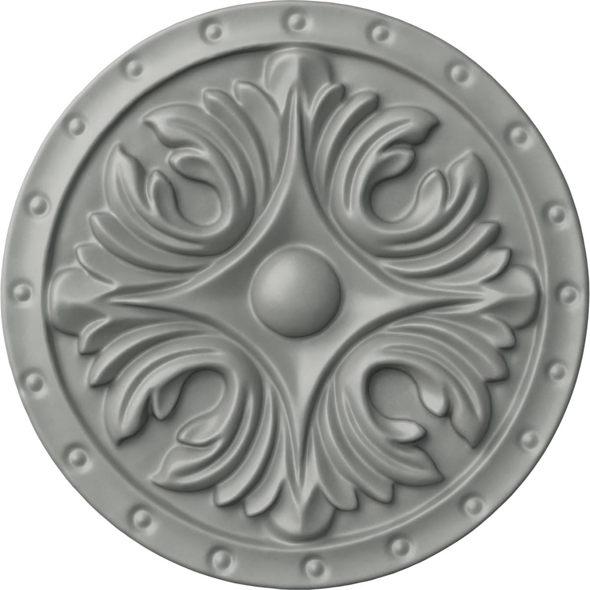 Ekena Millwork Ros06X06Bo Bordeaux Rosette, 5 7/8''Od X 5/8''P, Primed
