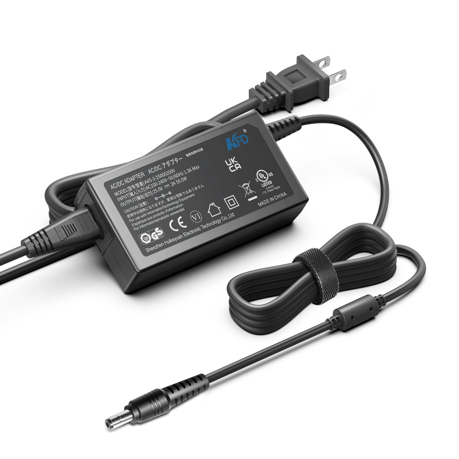 Kfd 25V Adapter Charger For Lg Nb4543 4.1Ch Nb3540 Nb4540 Sl5Y Sl6Y Sl7Y Sl8Y Sl8Yg Sk4D Sl4Y Sl3D Soundbar Da 50F25 Apd Da 38A25 Eay62909702 Sh6 Sh5B Sh7B Hs8 Shc4 Lg Soundbar Power Supply Cord