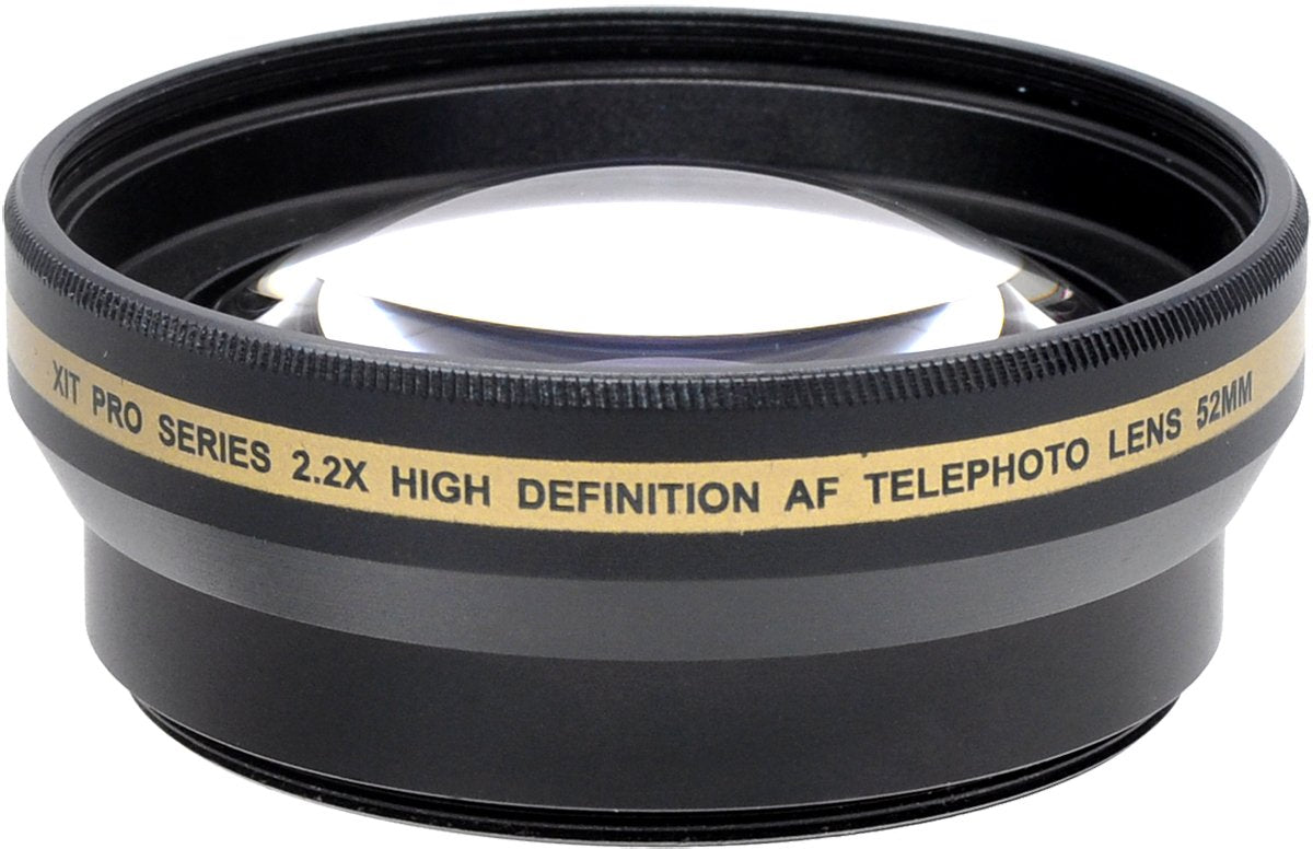 Xit Xt2X52 52Mm 2.2X Telephoto Lens (Black)