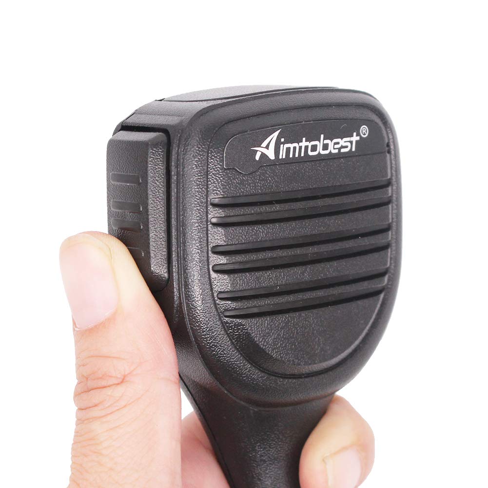 Aimtobest Pmmn4024 Pmmn4025 Speaker Microphone Compatible For Motorola Radio Xpr6350 Xpr6550 Xpr7350 Xpr7550 Xpr6380 Xpr6580 Xpr